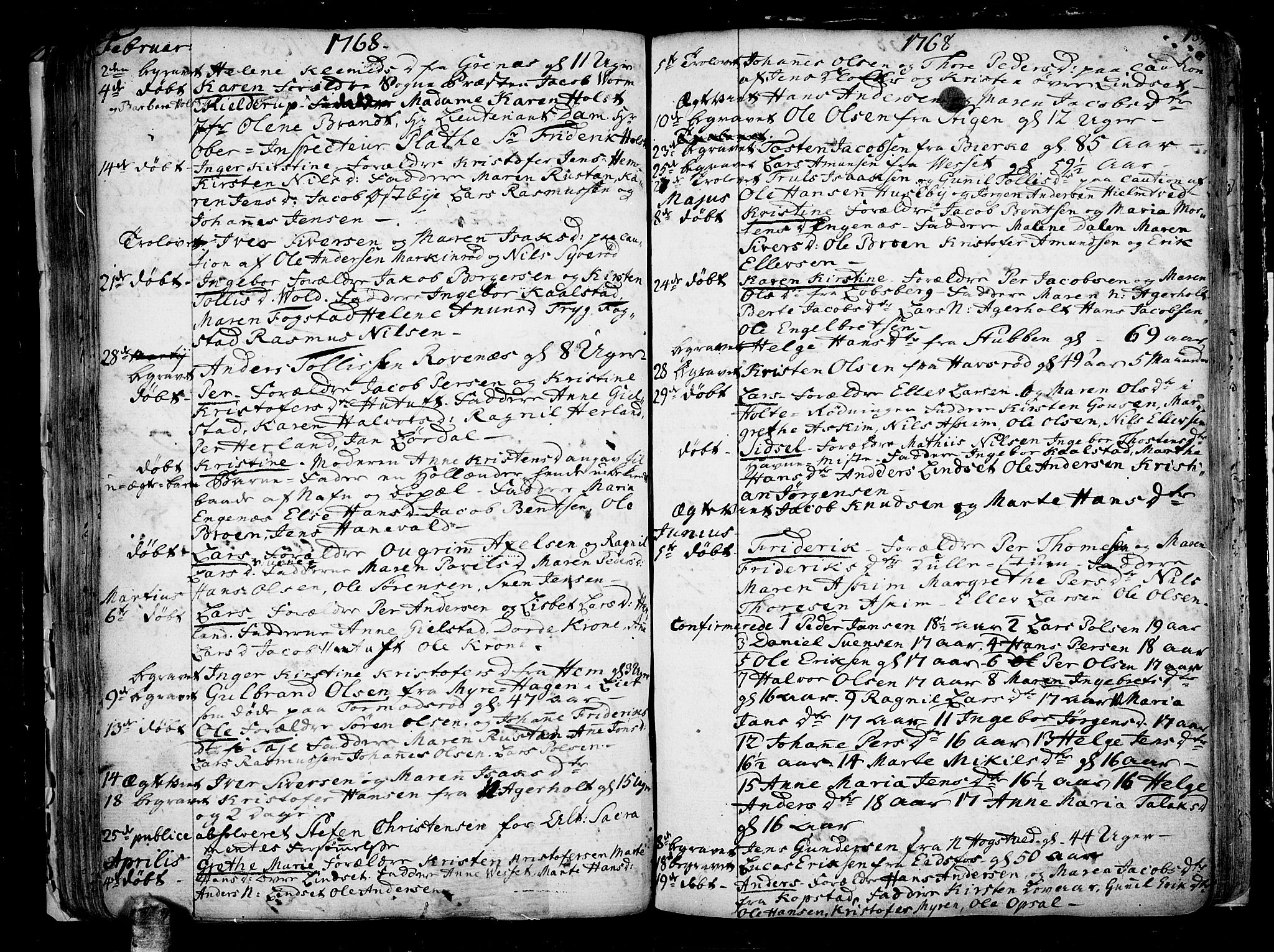 Hof kirkebøker, SAKO/A-64/F/Fa/L0002: Ministerialbok nr. I 2, 1746-1781, s. 138-139