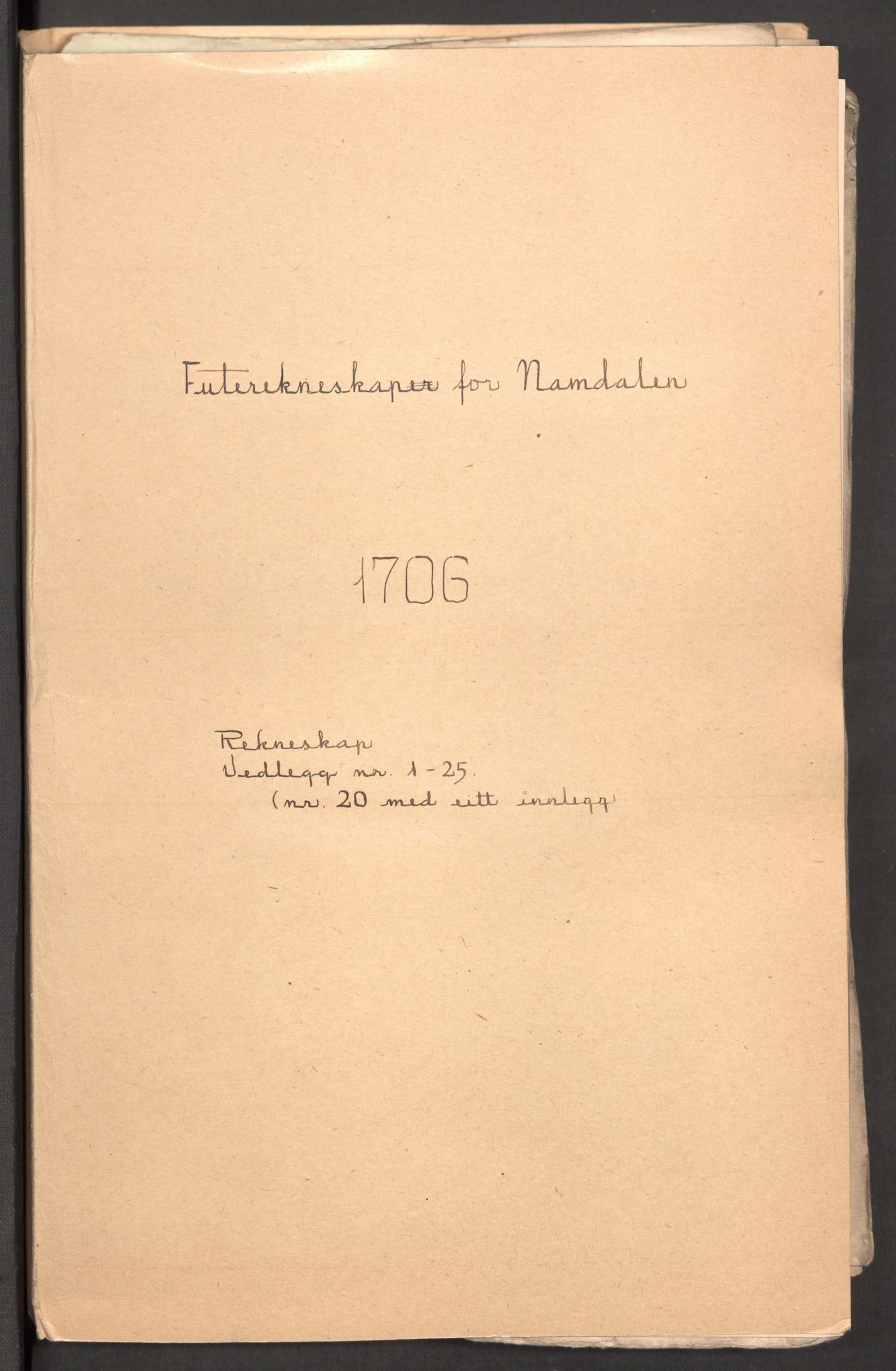 Rentekammeret inntil 1814, Reviderte regnskaper, Fogderegnskap, RA/EA-4092/R64/L4429: Fogderegnskap Namdal, 1705-1706, s. 231