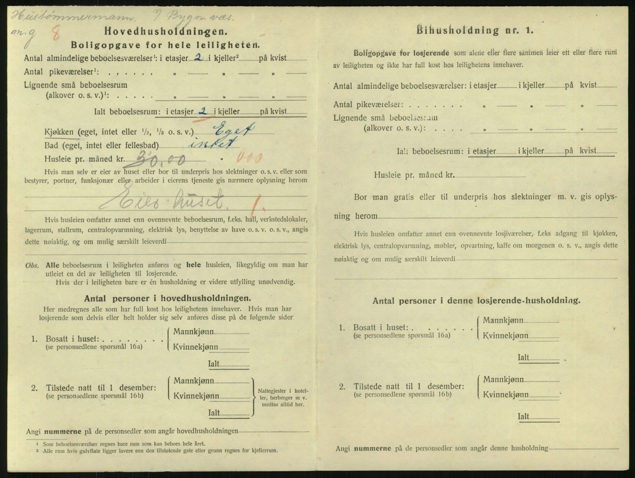 SAKO, Folketelling 1920 for 0703 Horten kjøpstad, 1920, s. 3640