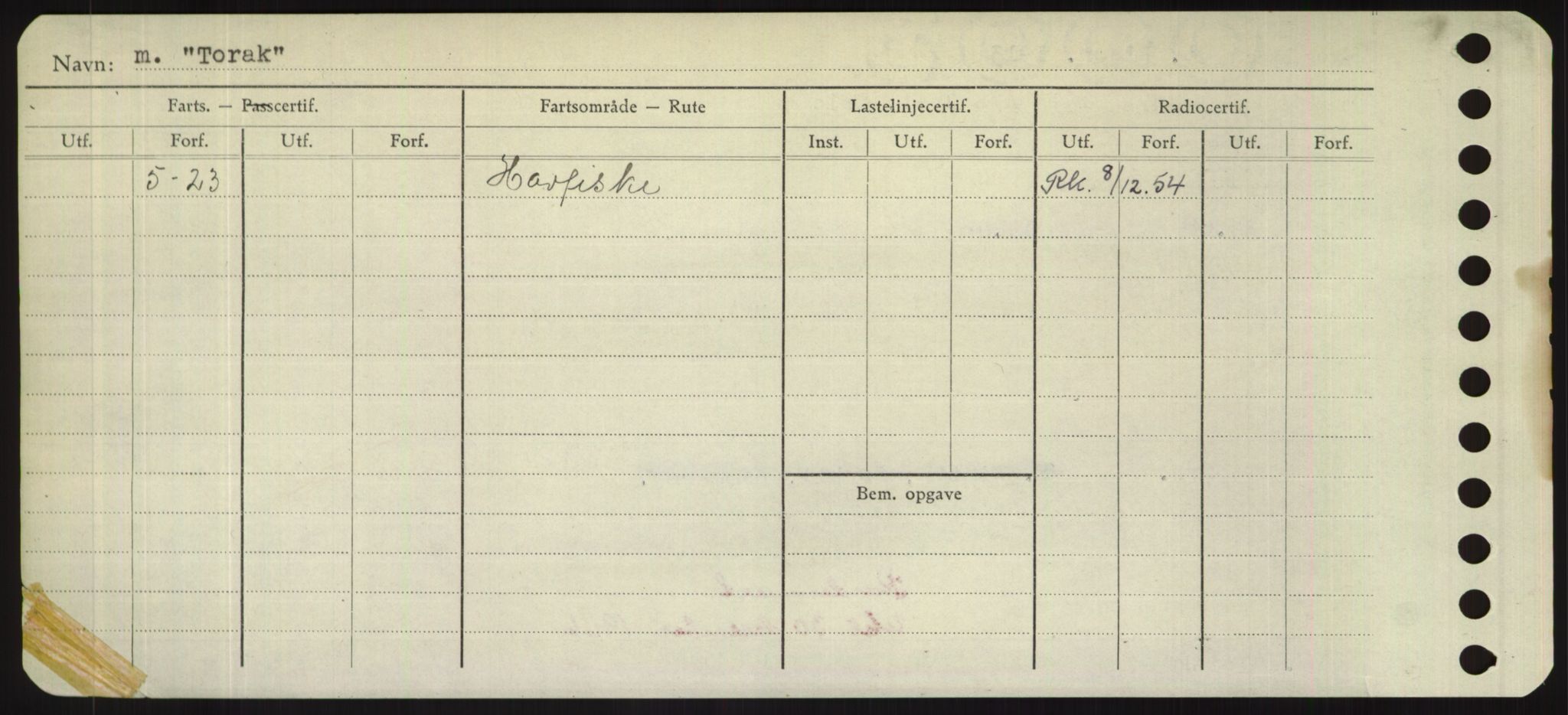 Sjøfartsdirektoratet med forløpere, Skipsmålingen, RA/S-1627/H/Hd/L0039: Fartøy, Ti-Tø, s. 236