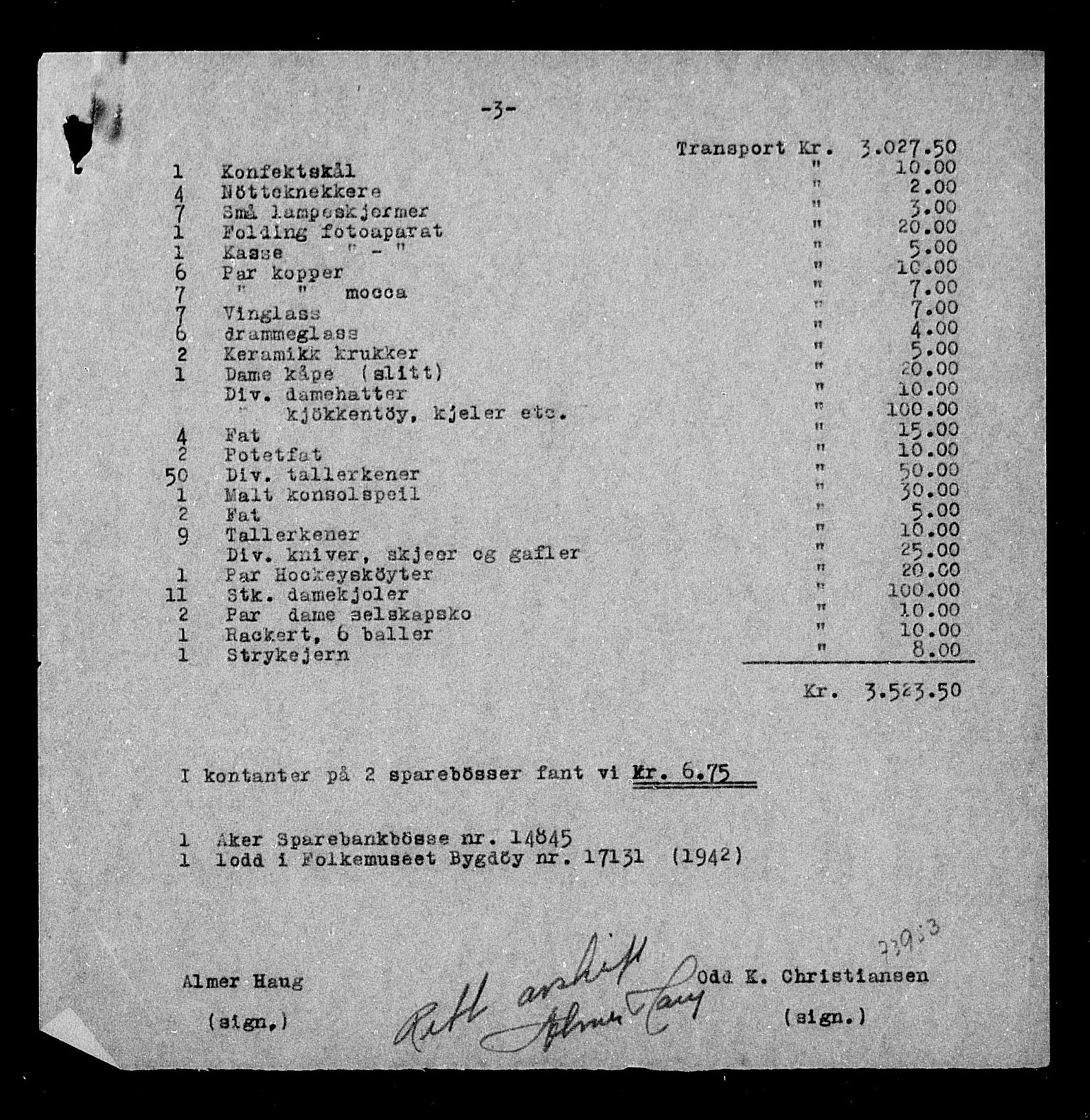 Justisdepartementet, Tilbakeføringskontoret for inndratte formuer, AV/RA-S-1564/H/Hc/Hcc/L0932: --, 1945-1947, s. 22