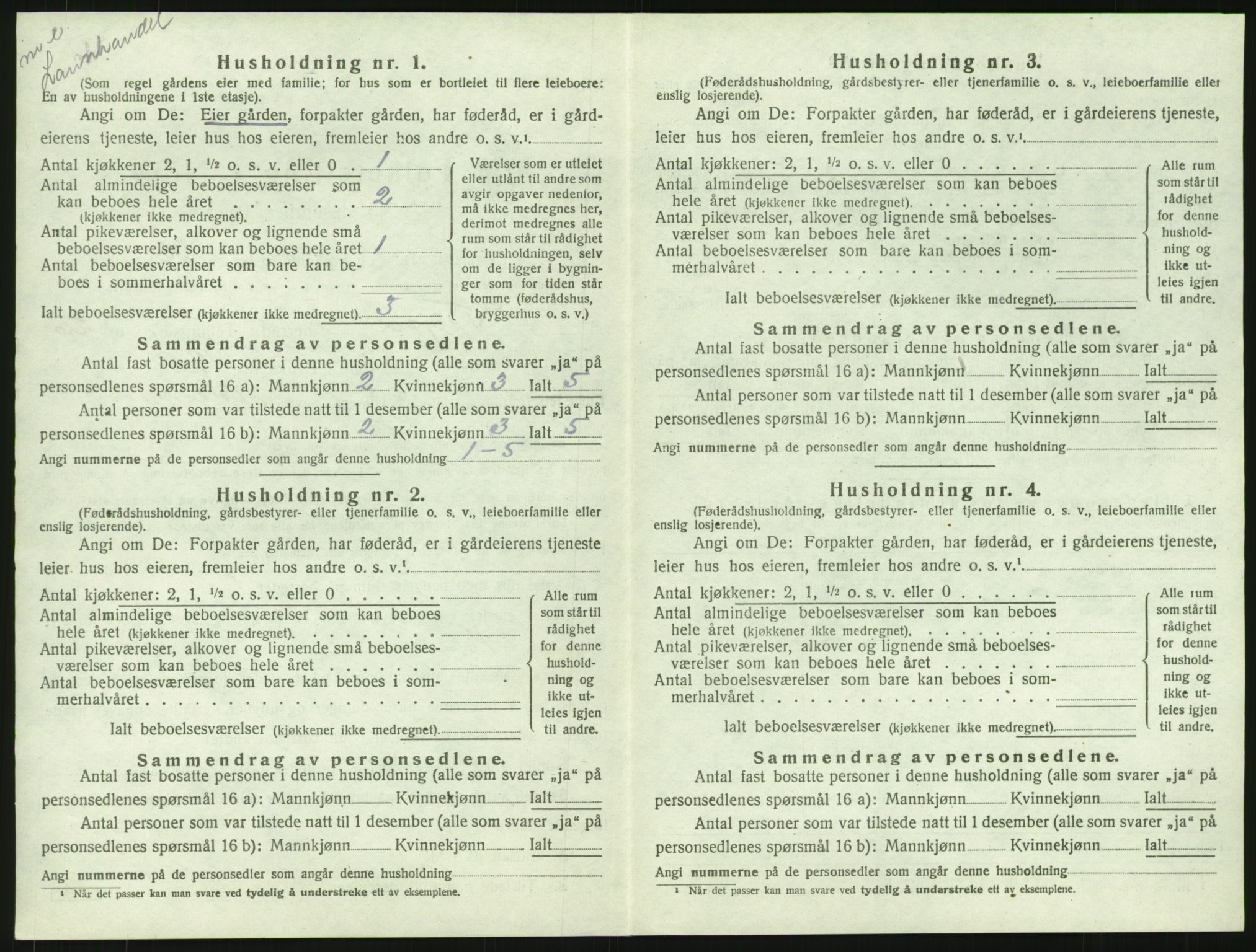 SAH, Folketelling 1920 for 0428 Trysil herred, 1920, s. 2526