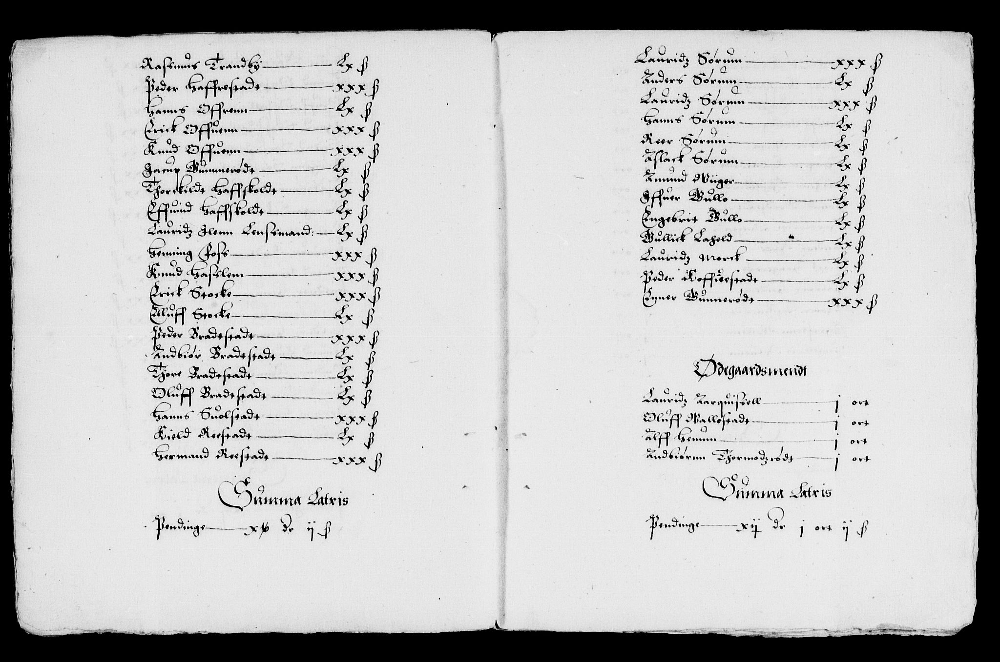 Rentekammeret inntil 1814, Reviderte regnskaper, Lensregnskaper, AV/RA-EA-5023/R/Rb/Rba/L0006: Akershus len, 1593-1594