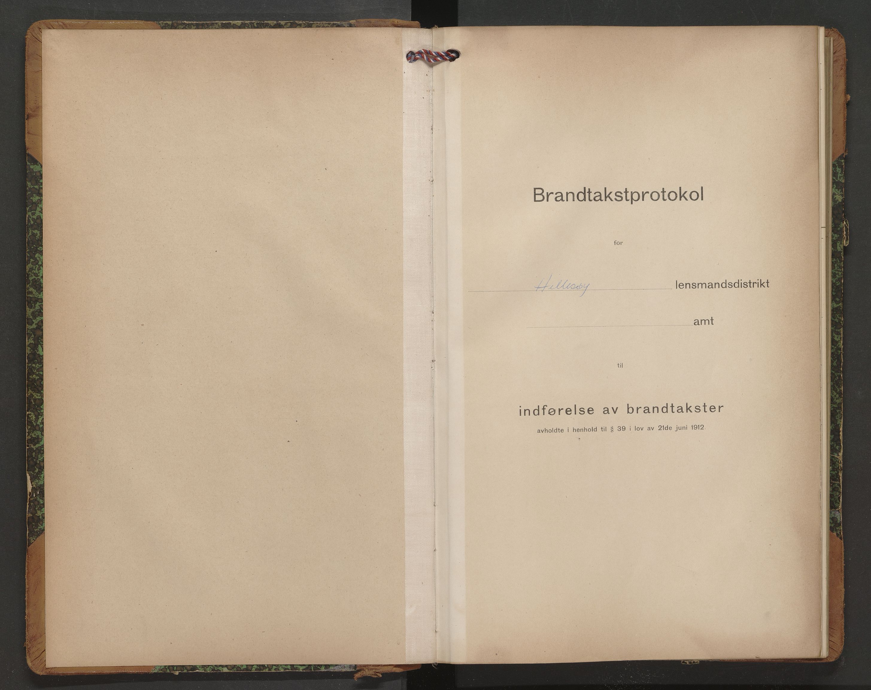 Hillesøy lensmannskontor, AV/SATØ-S-1294/F/Ff/Ffa/L0005: Branntakstprotokoller, 1916-1918