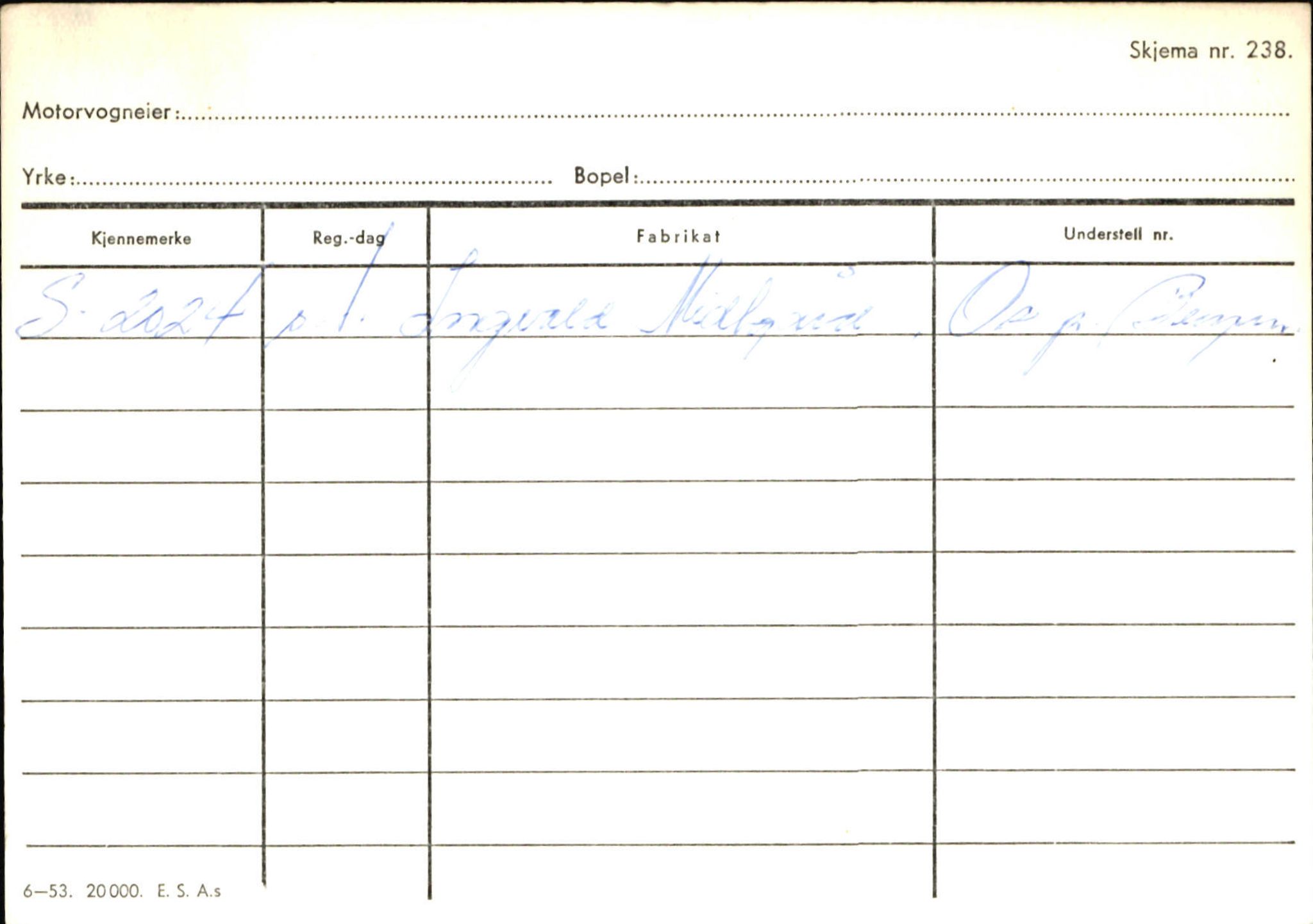 Statens vegvesen, Sogn og Fjordane vegkontor, AV/SAB-A-5301/4/F/L0144: Registerkort Vågsøy A-R, 1945-1975, s. 1777