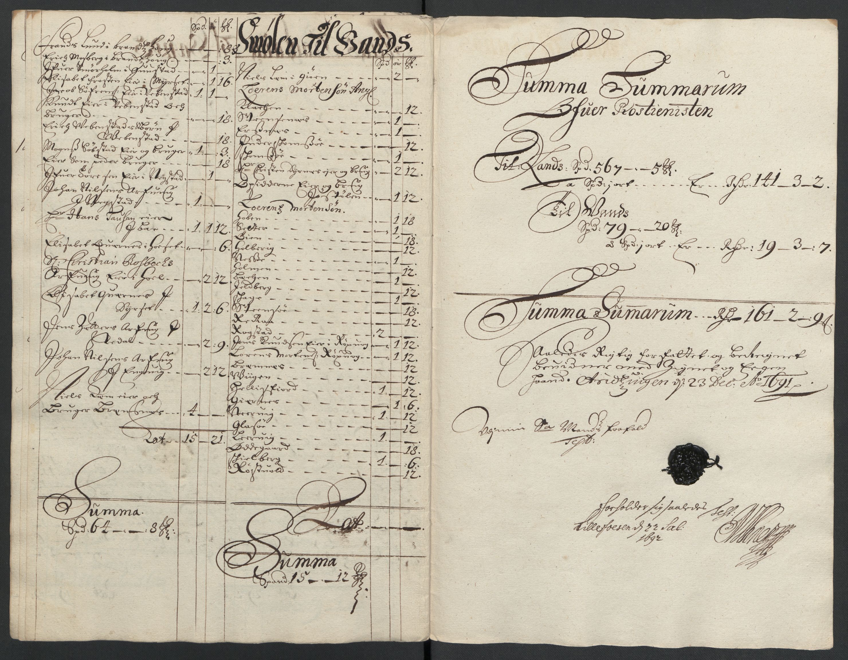 Rentekammeret inntil 1814, Reviderte regnskaper, Fogderegnskap, RA/EA-4092/R56/L3734: Fogderegnskap Nordmøre, 1690-1691, s. 362