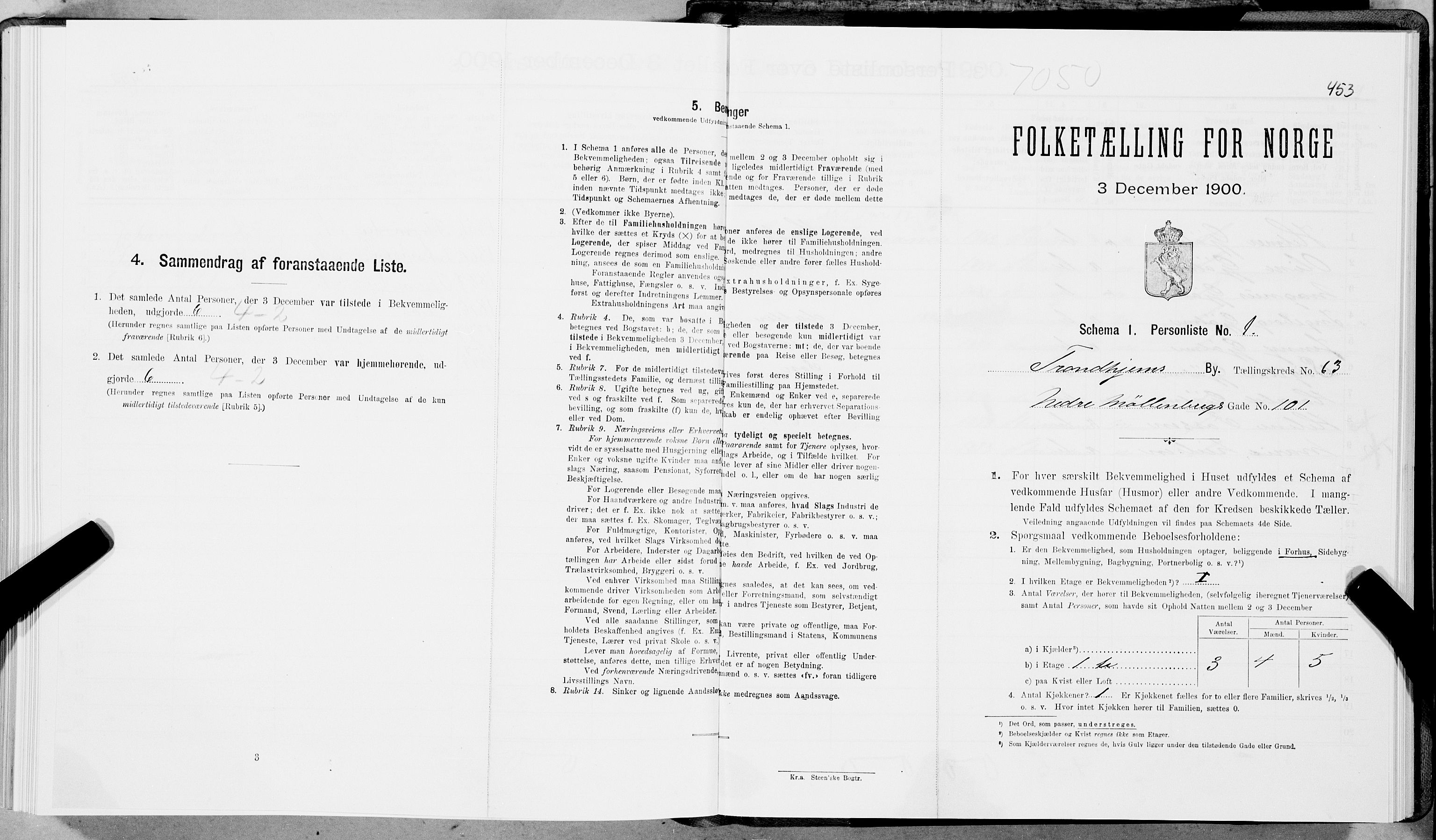 SAT, Folketelling 1900 for 1601 Trondheim kjøpstad, 1900, s. 11193