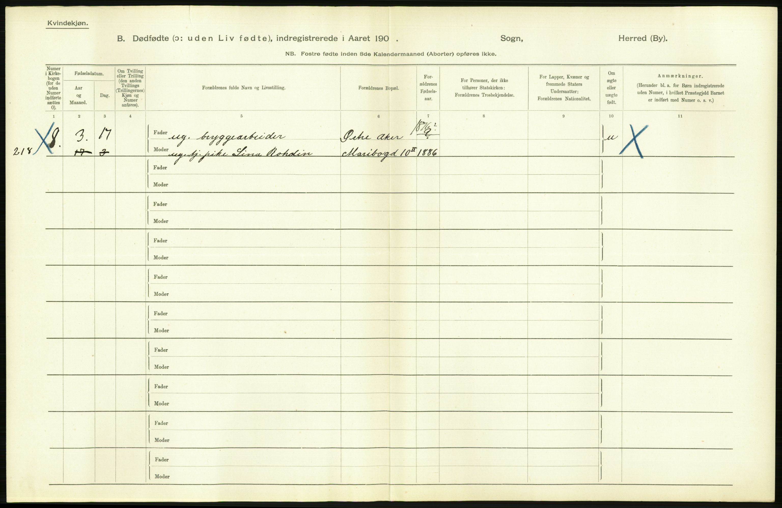 Statistisk sentralbyrå, Sosiodemografiske emner, Befolkning, AV/RA-S-2228/D/Df/Dfa/Dfag/L0010: Kristiania: Døde, dødfødte., 1909, s. 560