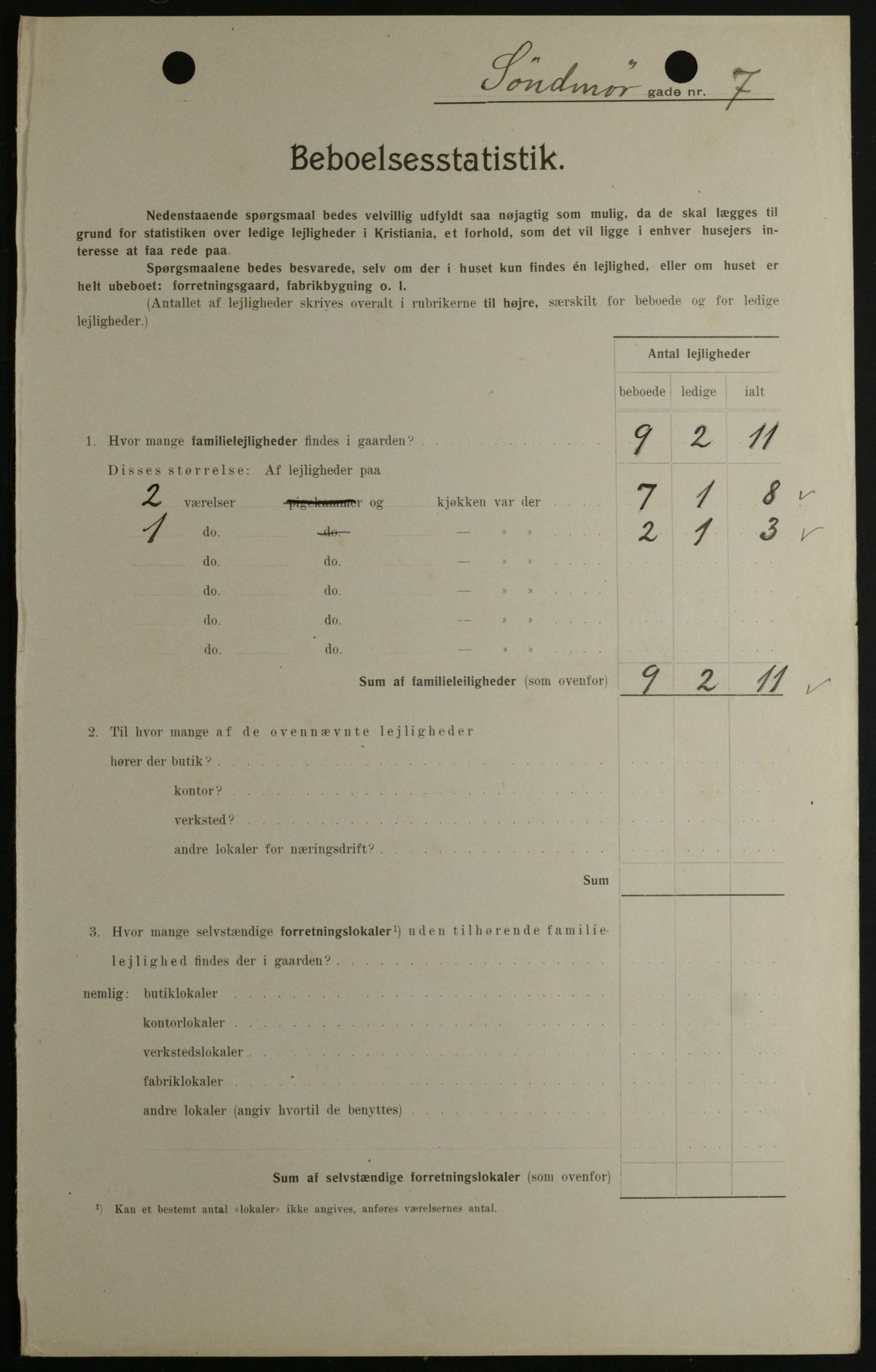 OBA, Kommunal folketelling 1.2.1908 for Kristiania kjøpstad, 1908, s. 94216