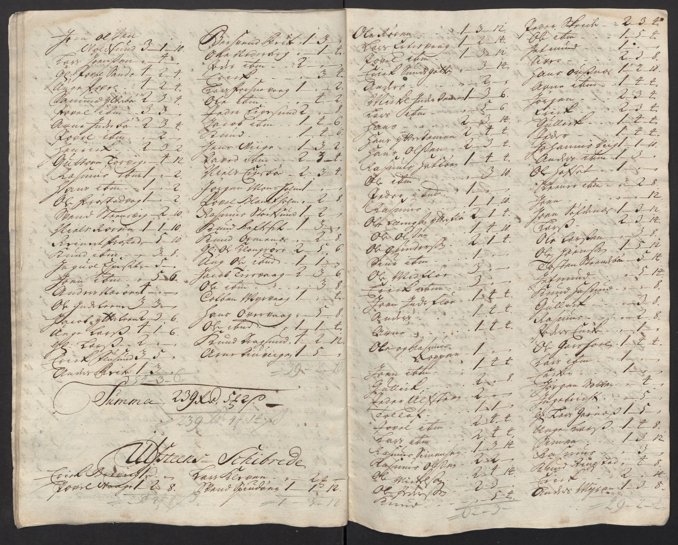 Rentekammeret inntil 1814, Reviderte regnskaper, Fogderegnskap, AV/RA-EA-4092/R54/L3567: Fogderegnskap Sunnmøre, 1715, s. 134