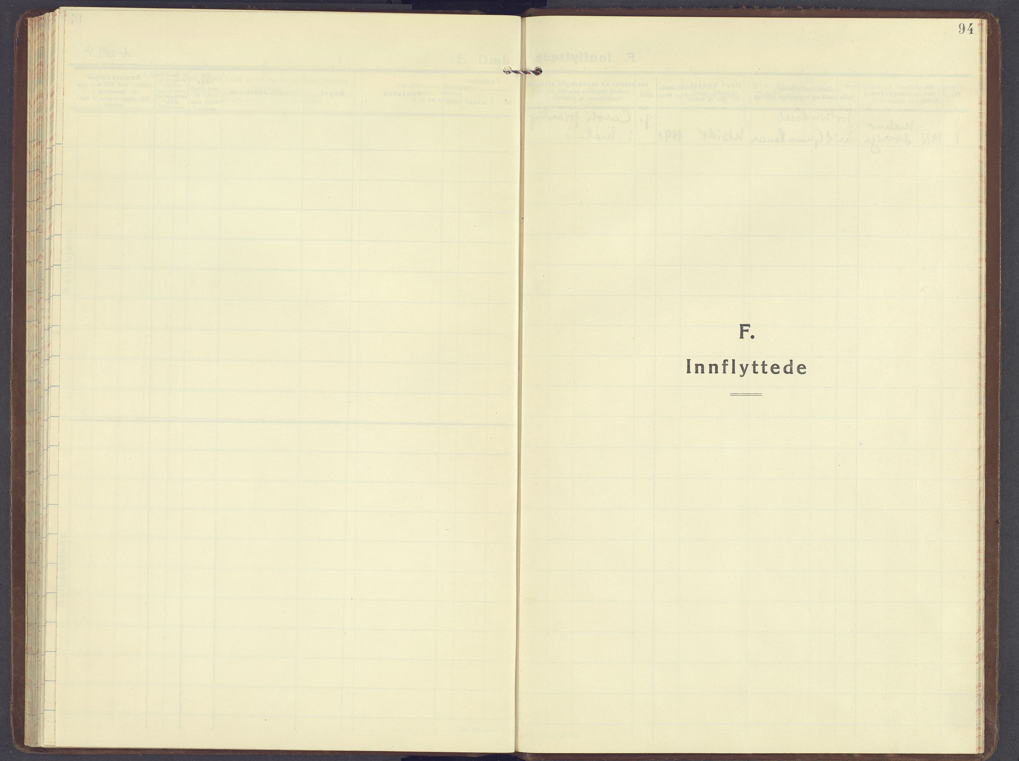 Tynset prestekontor, AV/SAH-PREST-058/H/Ha/Haa/L0029: Ministerialbok nr. 29, 1930-1946, s. 94