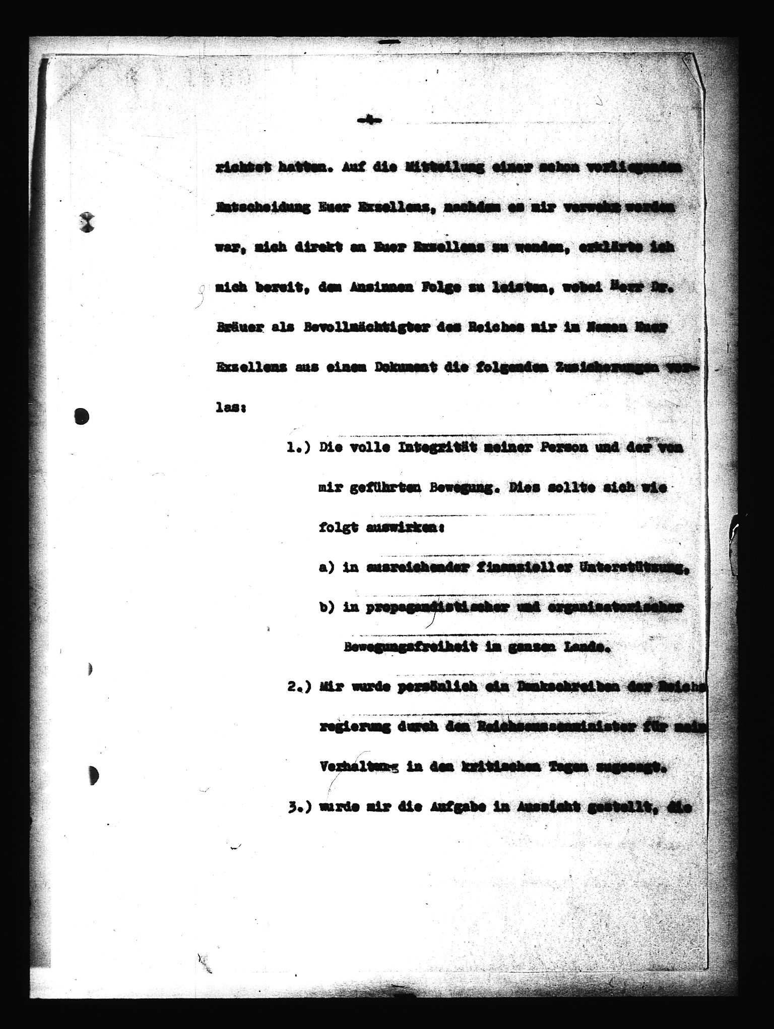 Documents Section, AV/RA-RAFA-2200/V/L0091: Amerikansk mikrofilm "Captured German Documents".
Box No. 953.  FKA jnr. 59/1955., 1935-1942, s. 5