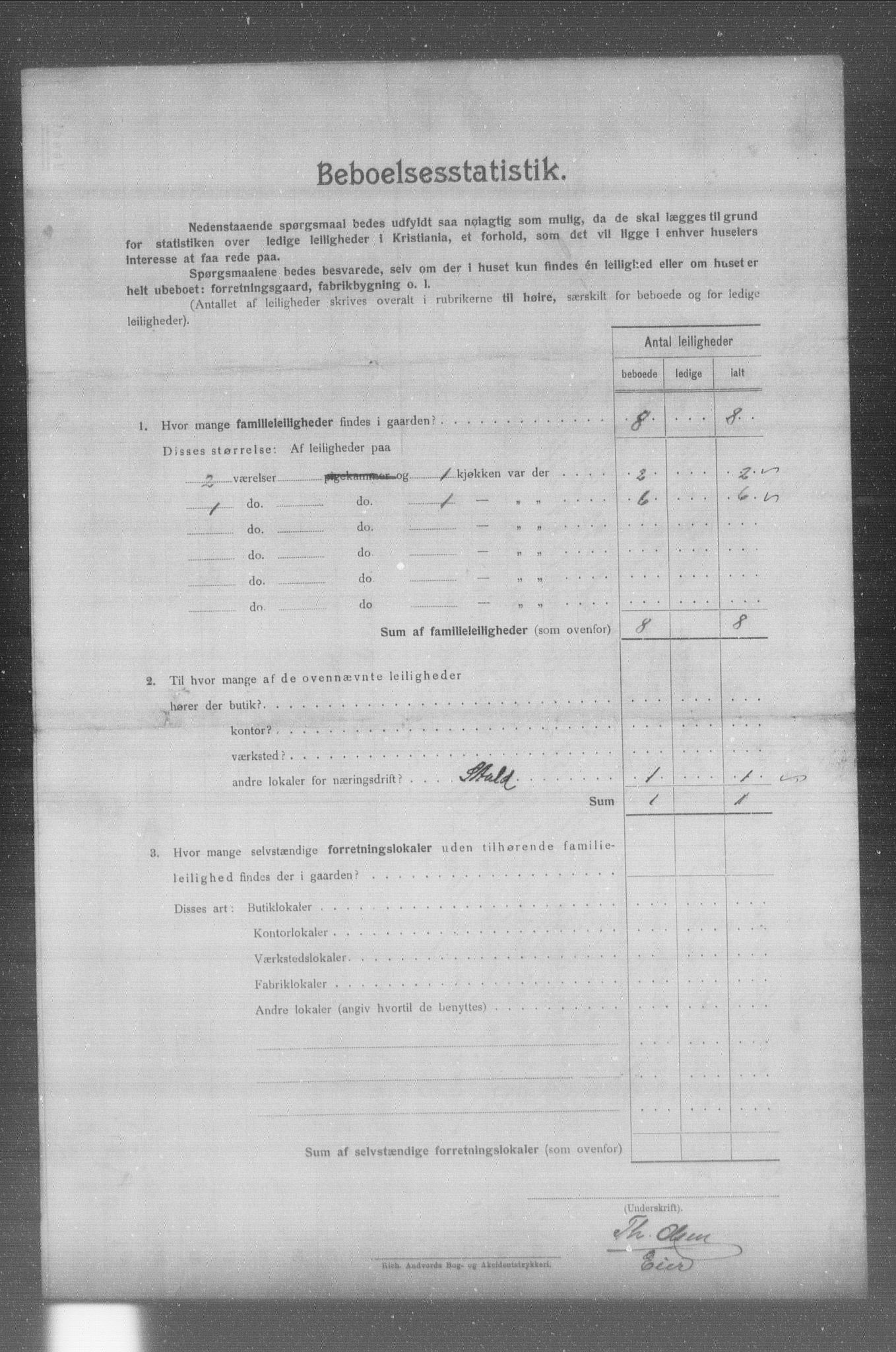 OBA, Kommunal folketelling 31.12.1904 for Kristiania kjøpstad, 1904, s. 17326