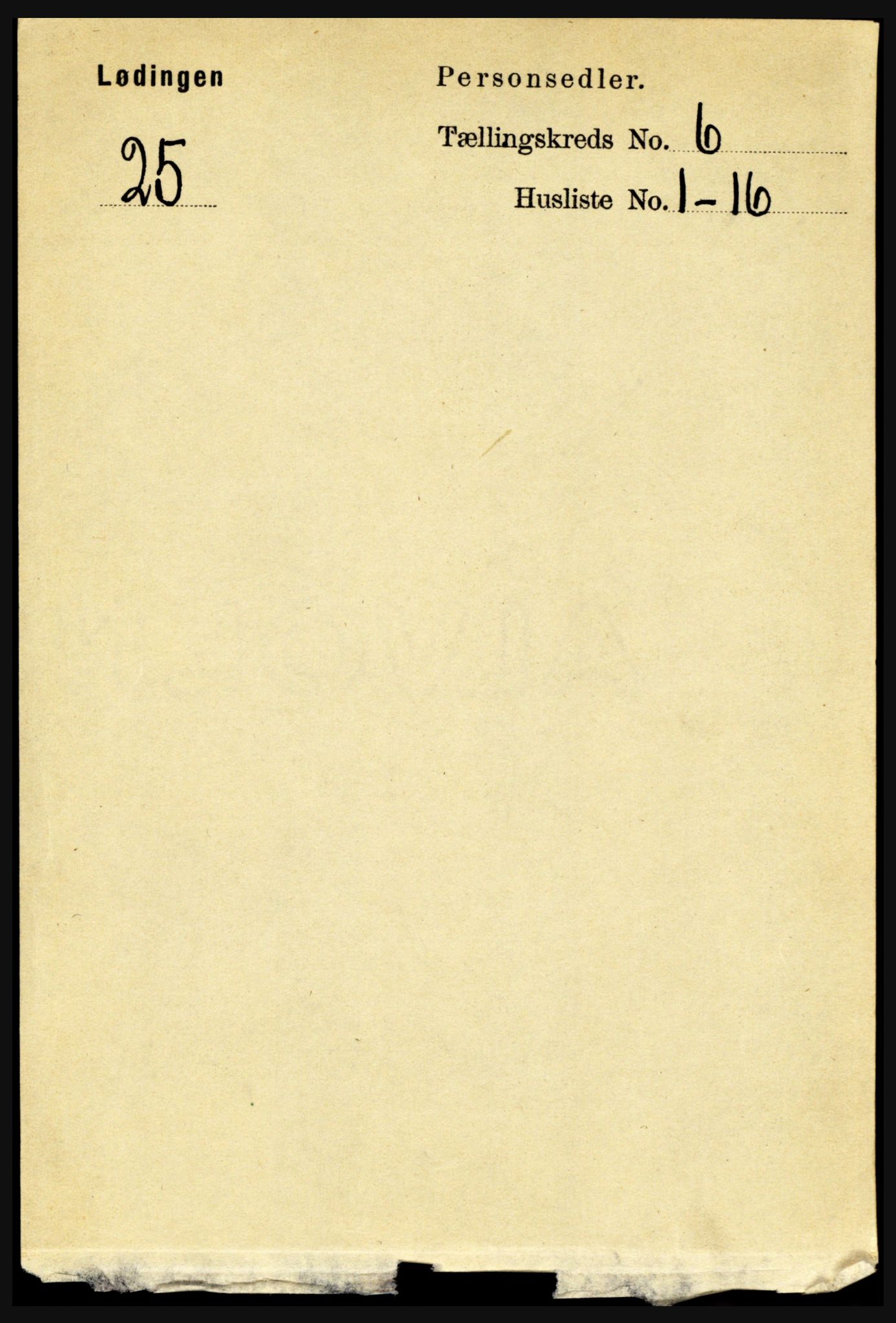 RA, Folketelling 1891 for 1851 Lødingen herred, 1891, s. 2756