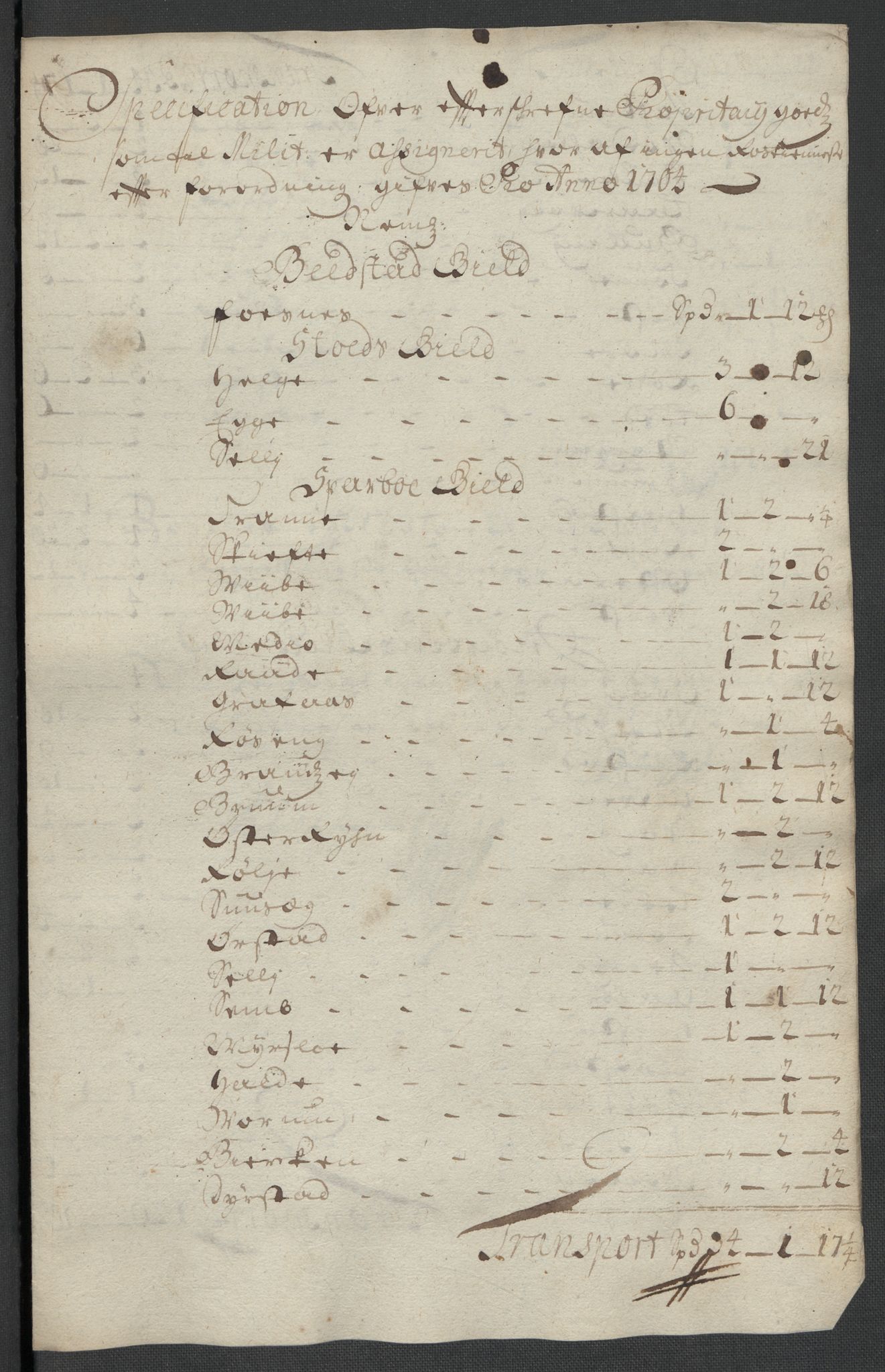 Rentekammeret inntil 1814, Reviderte regnskaper, Fogderegnskap, RA/EA-4092/R63/L4313: Fogderegnskap Inderøy, 1703-1704, s. 581