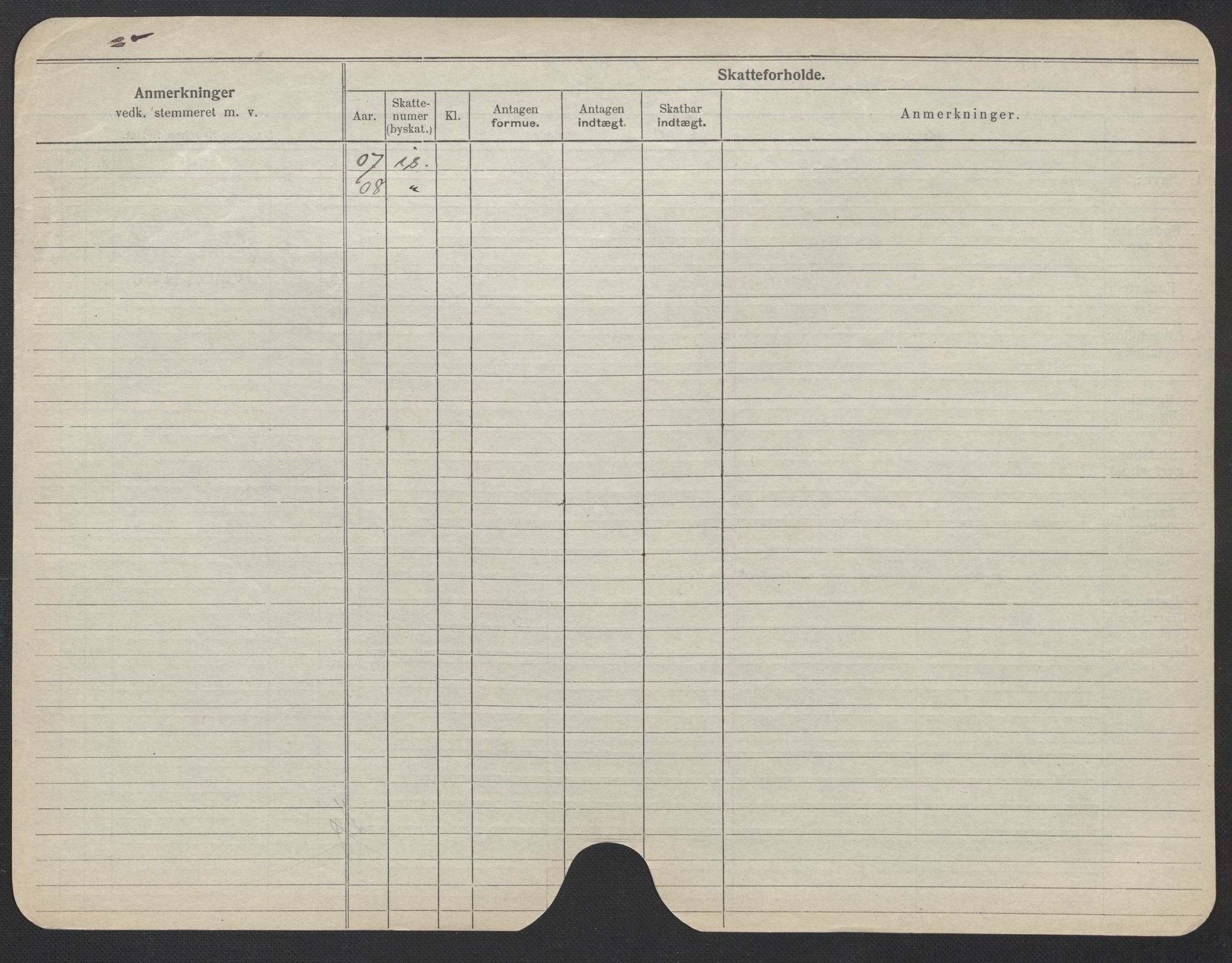 Oslo folkeregister, Registerkort, AV/SAO-A-11715/F/Fa/Fac/L0023: Kvinner, 1906-1914, s. 1097b