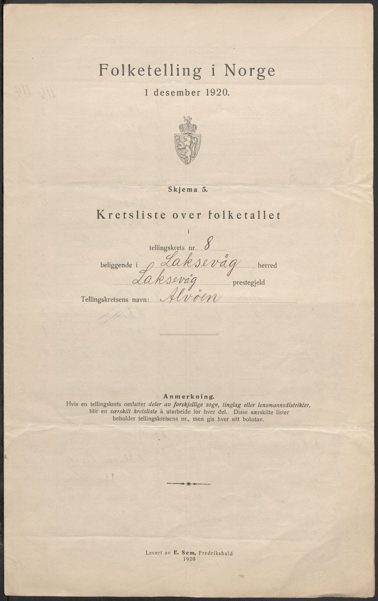 SAB, Folketelling 1920 for 1248 Laksevåg herred, 1920, s. 32