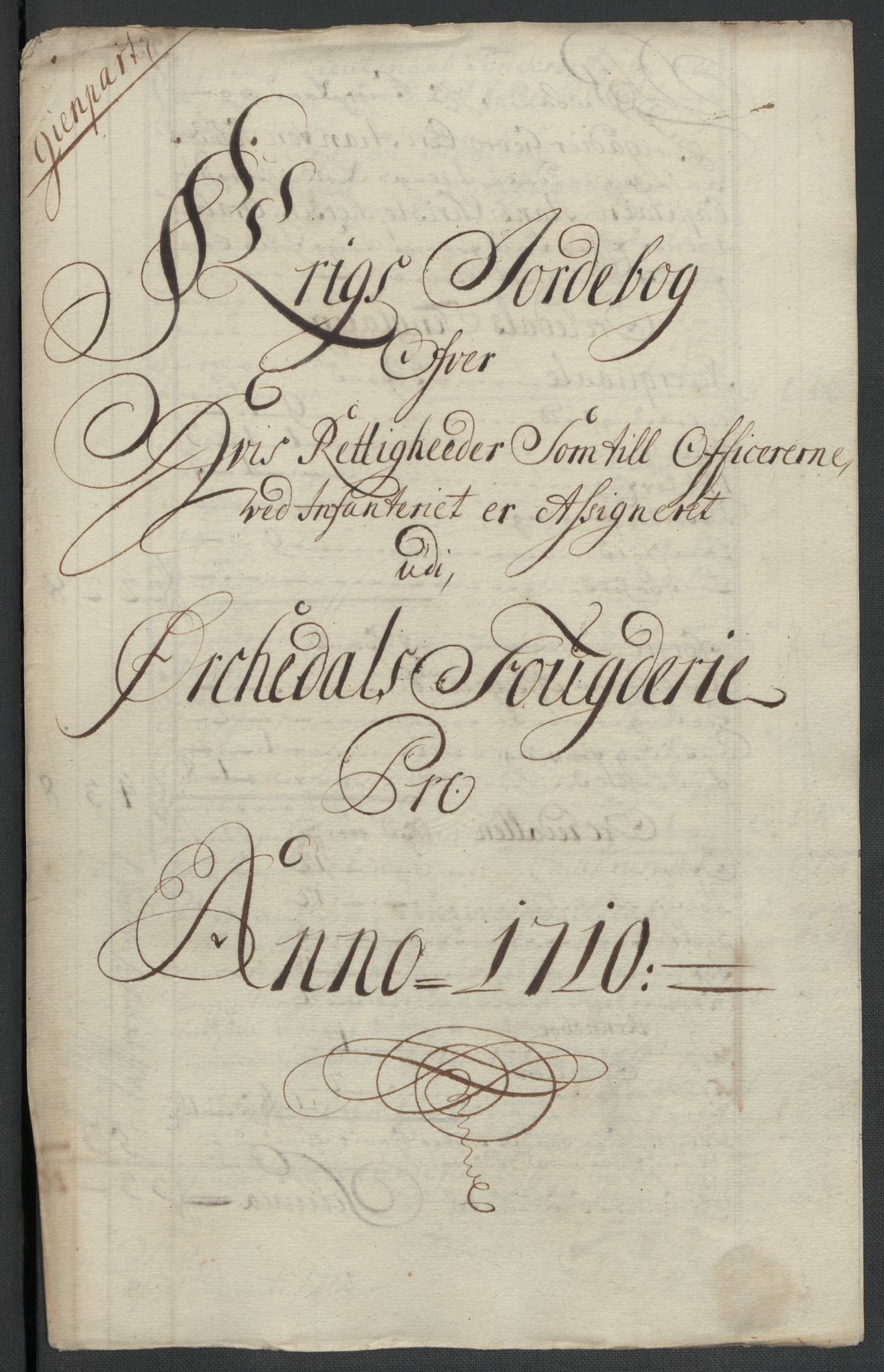 Rentekammeret inntil 1814, Reviderte regnskaper, Fogderegnskap, AV/RA-EA-4092/R60/L3960: Fogderegnskap Orkdal og Gauldal, 1710, s. 318