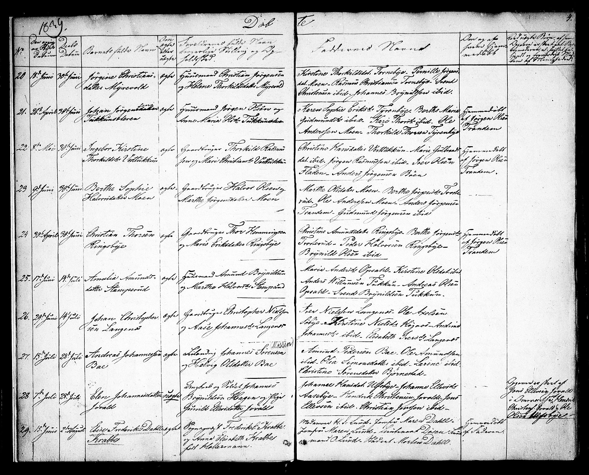 Rødenes prestekontor Kirkebøker, AV/SAO-A-2005/F/Fa/L0005: Ministerialbok nr. I 5, 1838-1849, s. 4