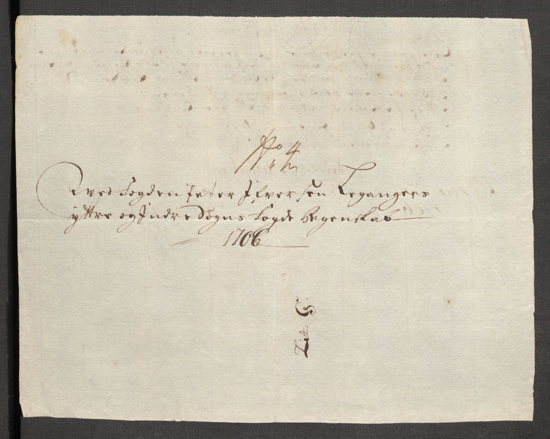 Rentekammeret inntil 1814, Reviderte regnskaper, Fogderegnskap, AV/RA-EA-4092/R52/L3314: Fogderegnskap Sogn, 1705-1707, s. 370