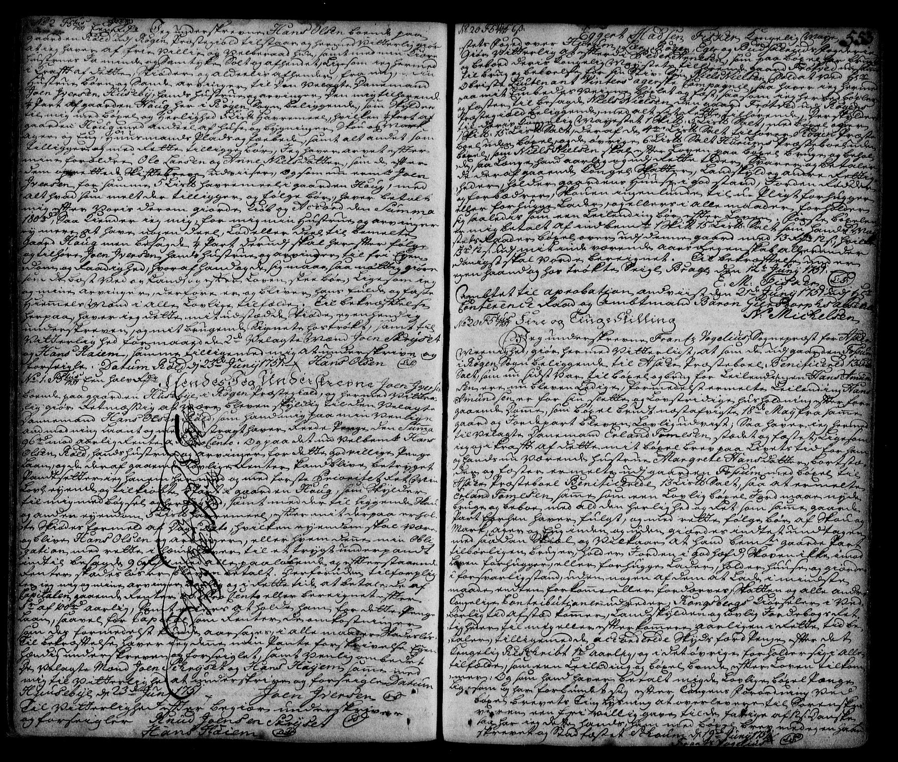 Lier, Røyken og Hurum sorenskriveri, SAKO/A-89/G/Ga/Gaa/L0002: Pantebok nr. II, 1725-1755, s. 553