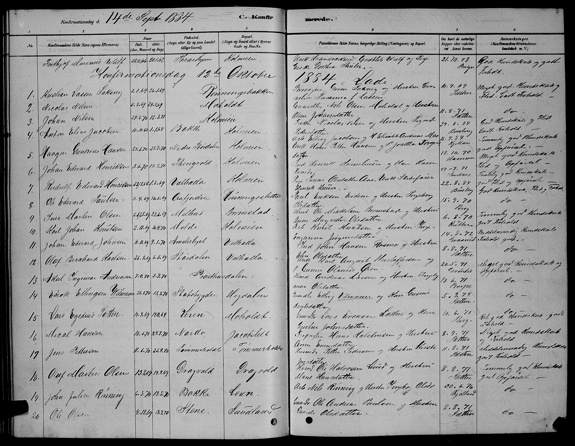 Ministerialprotokoller, klokkerbøker og fødselsregistre - Sør-Trøndelag, SAT/A-1456/606/L0312: Klokkerbok nr. 606C08, 1878-1894