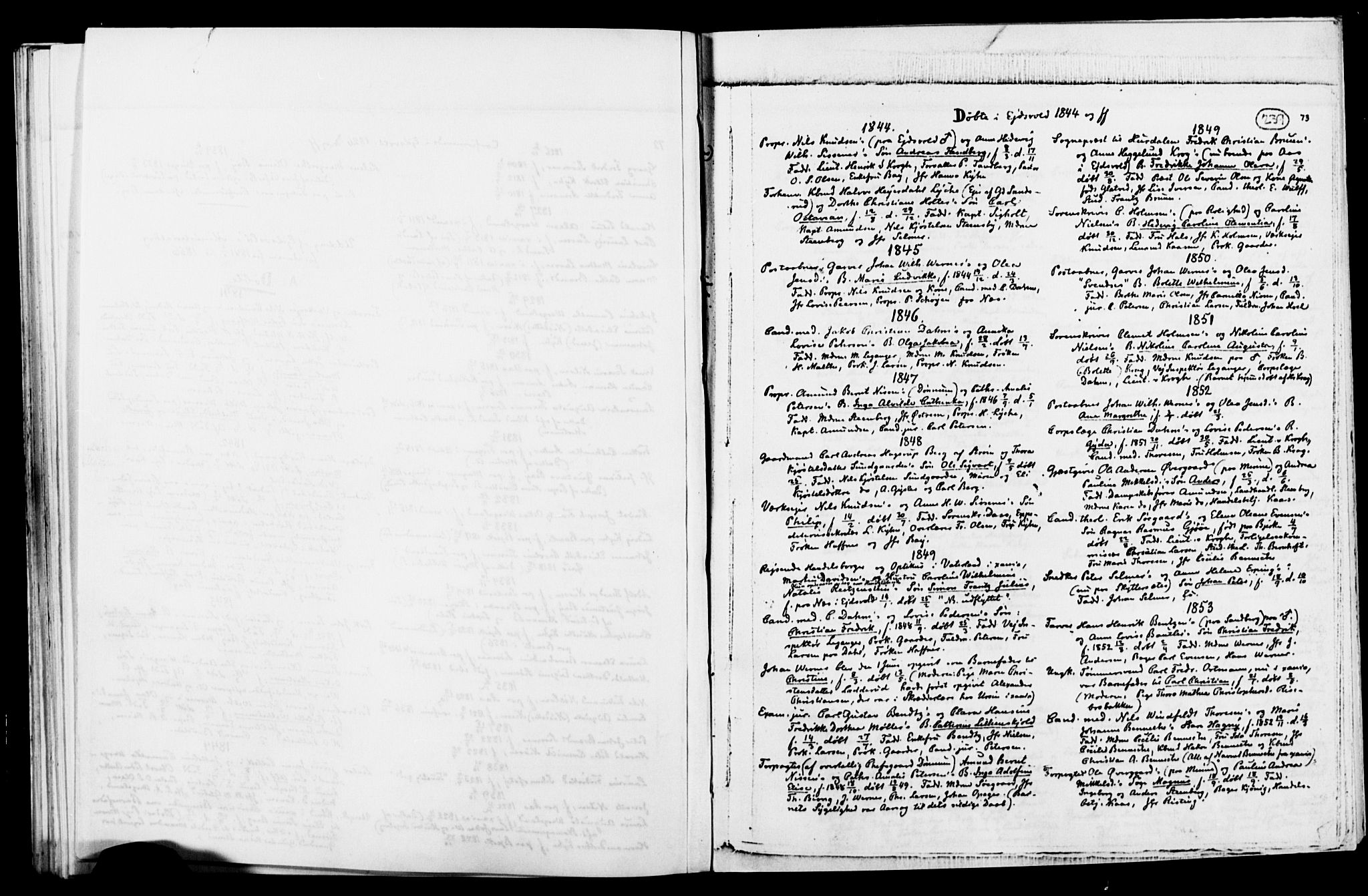 Eidsvoll prestekontor Kirkebøker, SAO/A-10888/O/Oa/L0001: Annen kirkebok nr. 1, 1688-1856, s. 73