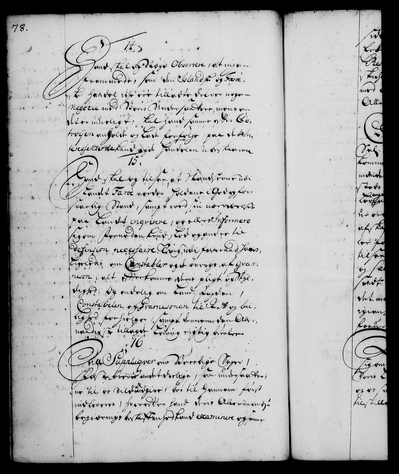 Rentekammeret, Kammerkanselliet, RA/EA-3111/G/Gg/Ggi/L0001: Norsk instruksjonsprotokoll med register (merket RK 53.34), 1720-1729, s. 78