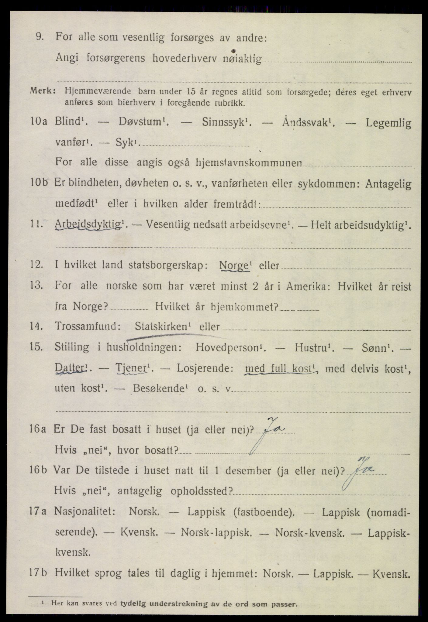 SAT, Folketelling 1920 for 1837 Meløy herred, 1920, s. 3906