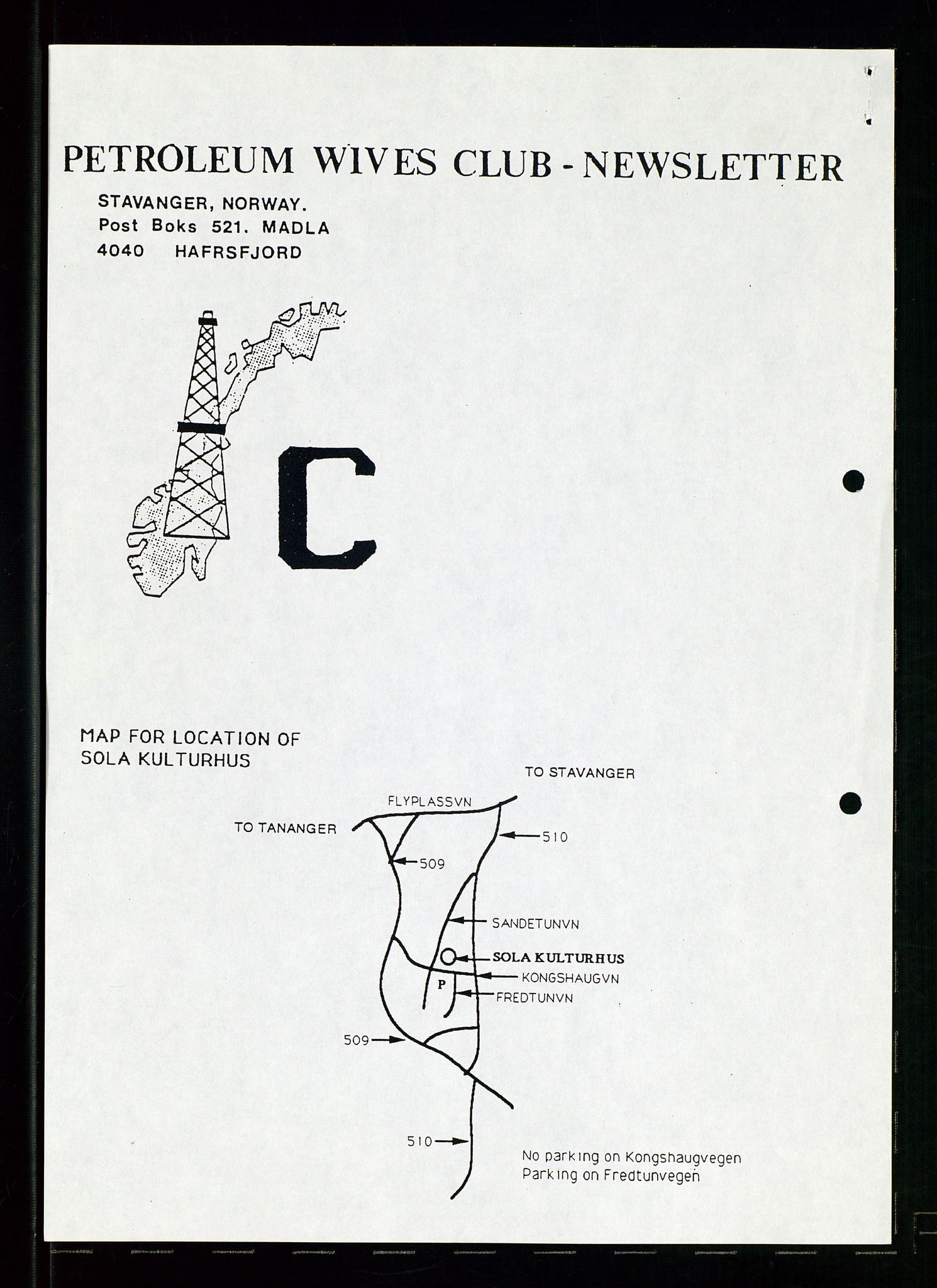 PA 1547 - Petroleum Wives Club, AV/SAST-A-101974/X/Xa/L0003: Newsletter, 1988-1994