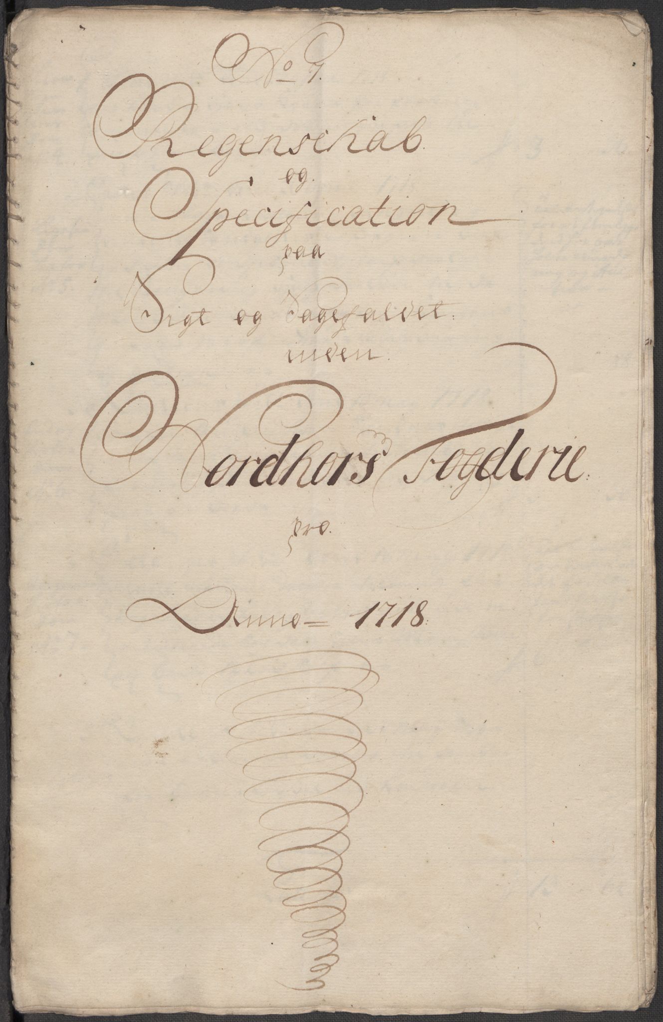 Rentekammeret inntil 1814, Reviderte regnskaper, Fogderegnskap, AV/RA-EA-4092/R51/L3202: Fogderegnskap Nordhordland og Voss, 1718, s. 37