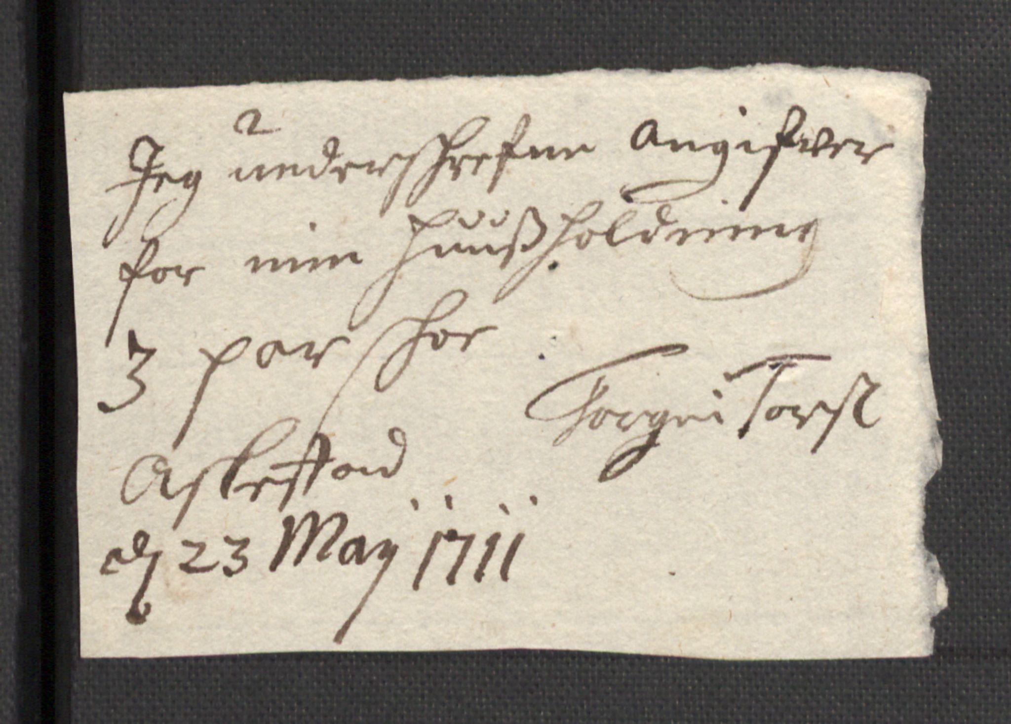 Rentekammeret inntil 1814, Reviderte regnskaper, Fogderegnskap, AV/RA-EA-4092/R36/L2121: Fogderegnskap Øvre og Nedre Telemark og Bamble, 1711, s. 230