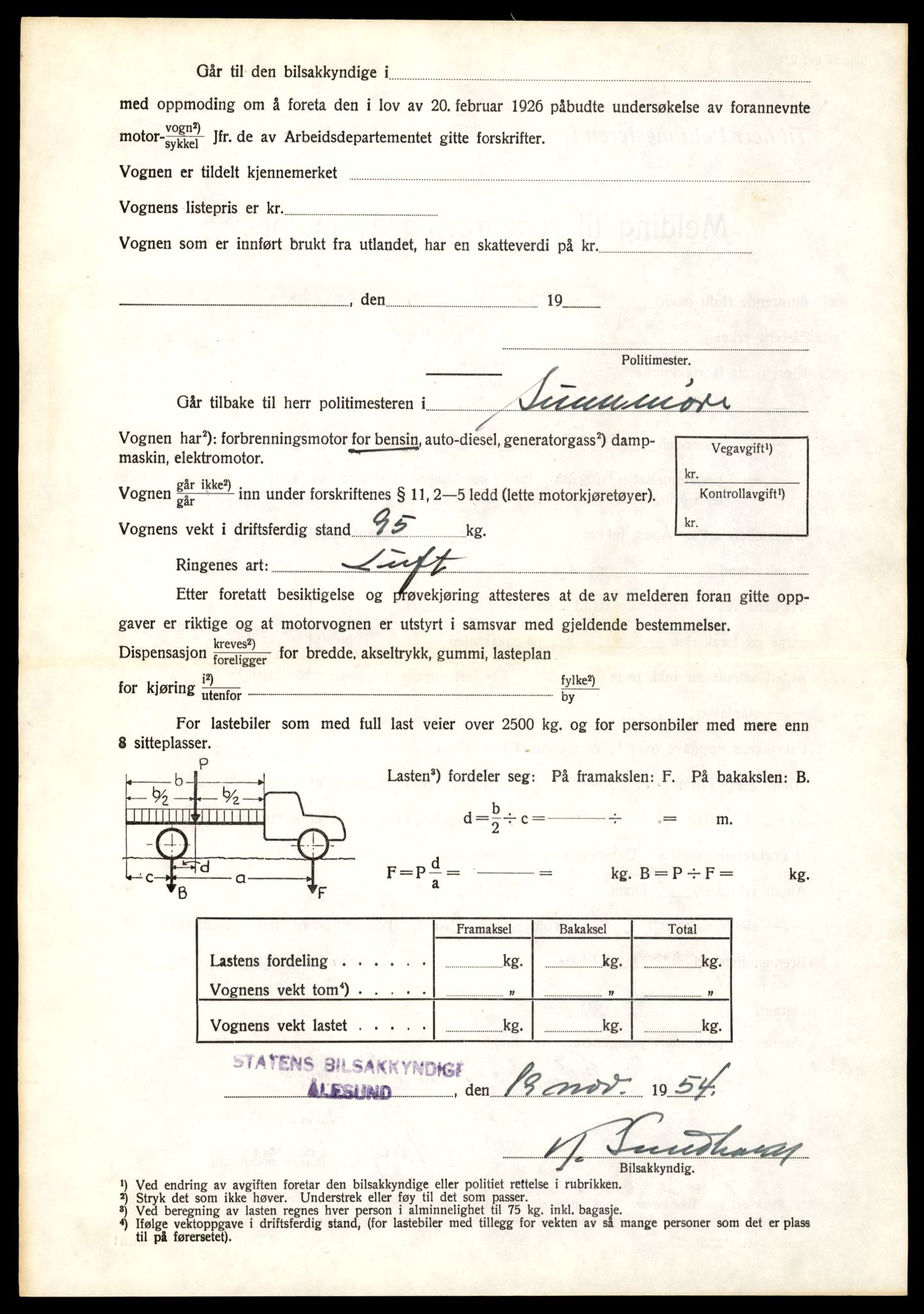 Møre og Romsdal vegkontor - Ålesund trafikkstasjon, AV/SAT-A-4099/F/Fe/L0038: Registreringskort for kjøretøy T 13180 - T 13360, 1927-1998, s. 1436