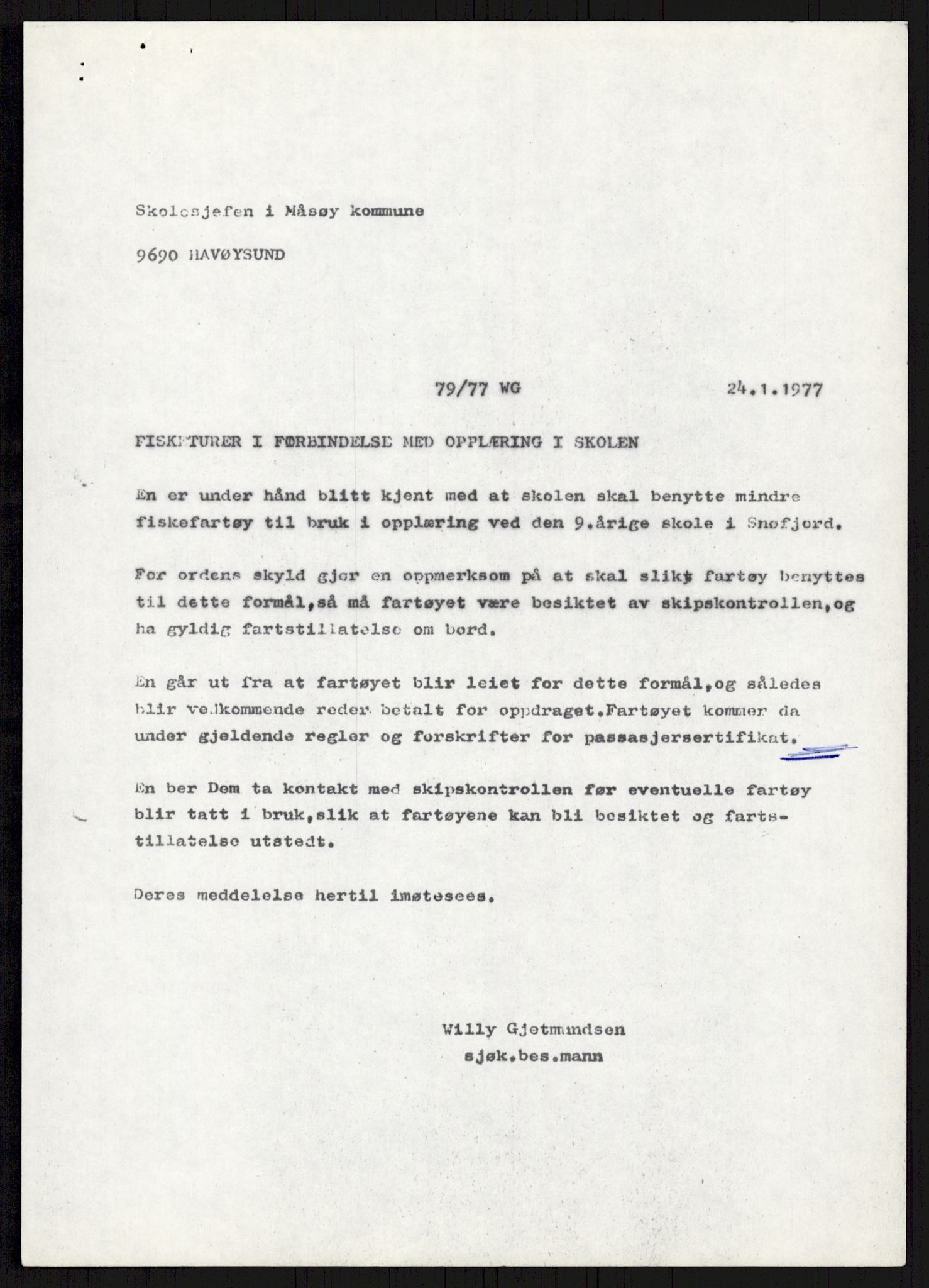 Sjøfartsdirektoratet med forløpere, generelt arkiv, AV/RA-S-1407/D/Du/Duc/L0641/0004: Skipskontrollen - Forskrifter    / Utleiebåter (2 mapper), 1977-1989, s. 137