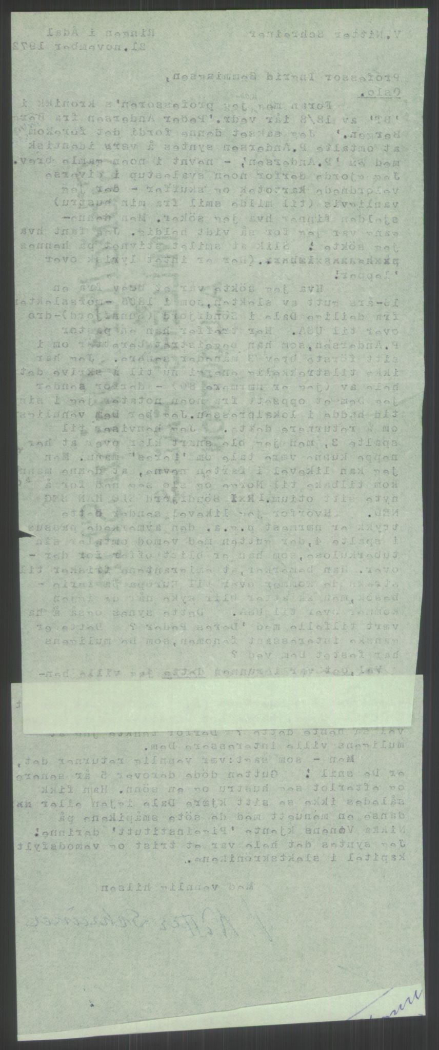 Samlinger til kildeutgivelse, Amerikabrevene, RA/EA-4057/F/L0033: Innlån fra Sogn og Fjordane. Innlån fra Møre og Romsdal, 1838-1914, s. 70