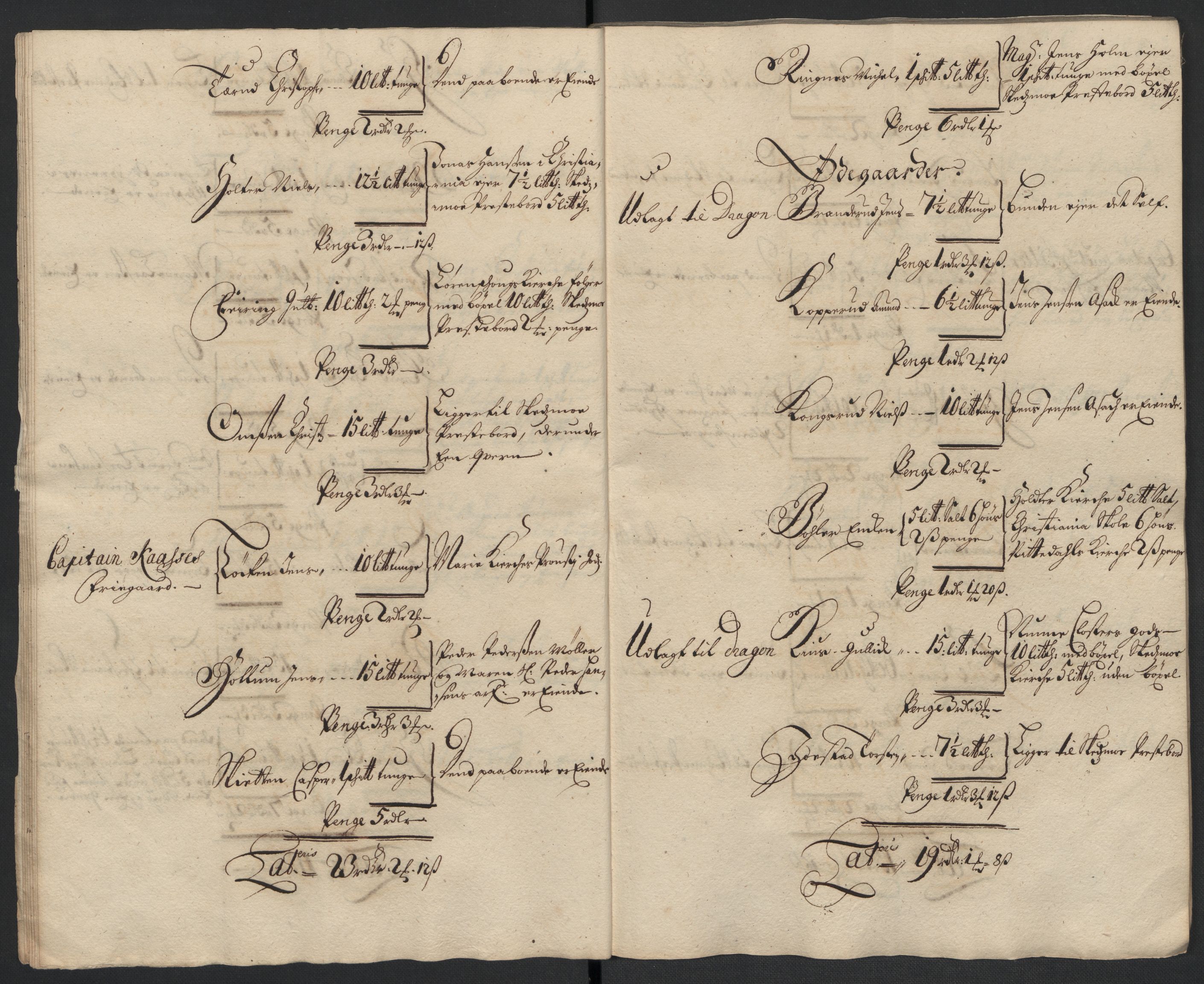 Rentekammeret inntil 1814, Reviderte regnskaper, Fogderegnskap, AV/RA-EA-4092/R11/L0582: Fogderegnskap Nedre Romerike, 1699, s. 64