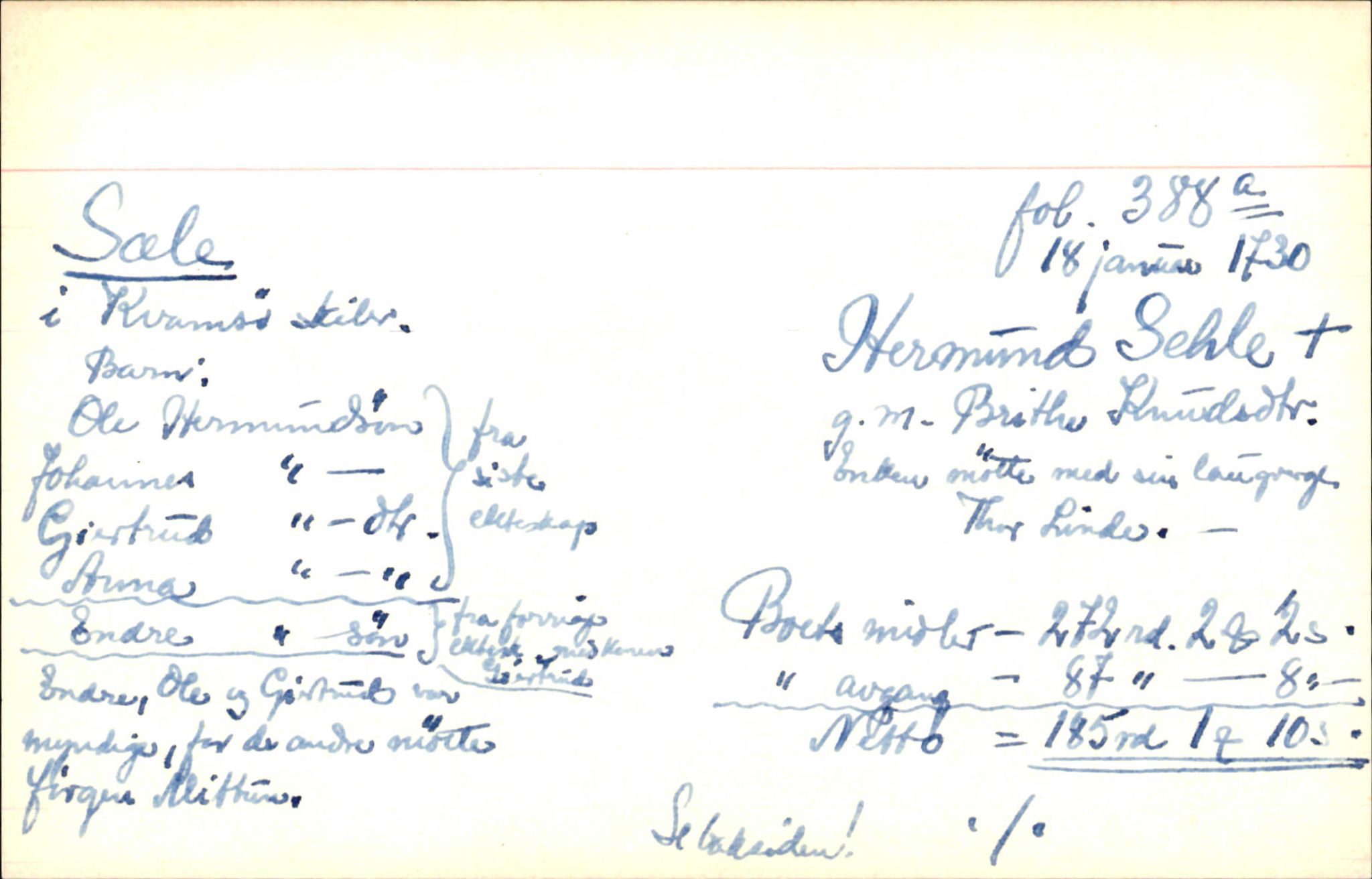 Skiftekort ved Statsarkivet i Bergen, SAB/SKIFTEKORT/006/L0002: Skifteprotokoll nr. 3 og skiftedesignasjoner 1733-1738, 1720-1738, s. 162