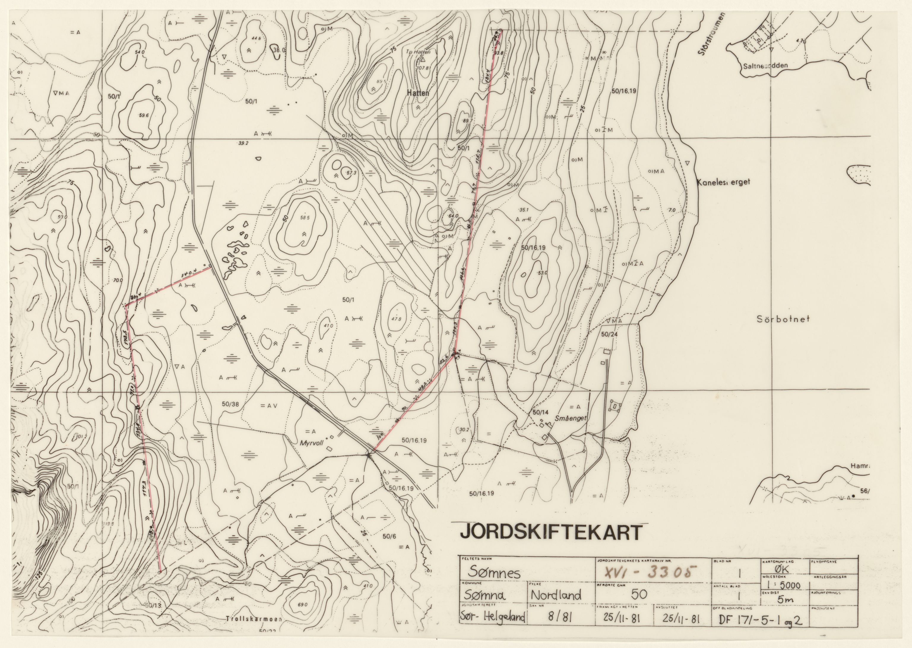 Jordskifteverkets kartarkiv, RA/S-3929/T, 1859-1988, s. 4304