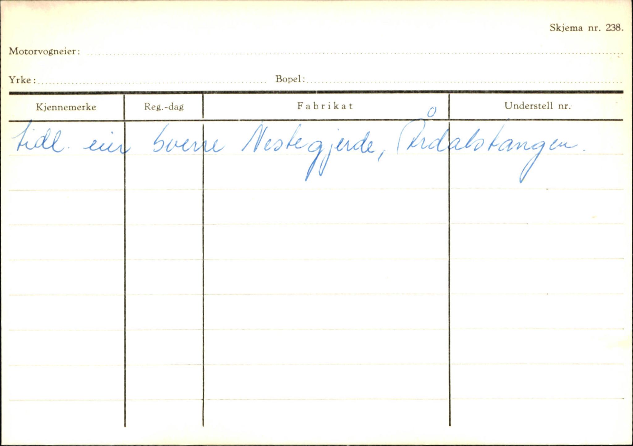 Statens vegvesen, Sogn og Fjordane vegkontor, AV/SAB-A-5301/4/F/L0130: Eigarregister Eid T-Å. Høyanger A-O, 1945-1975, s. 1841