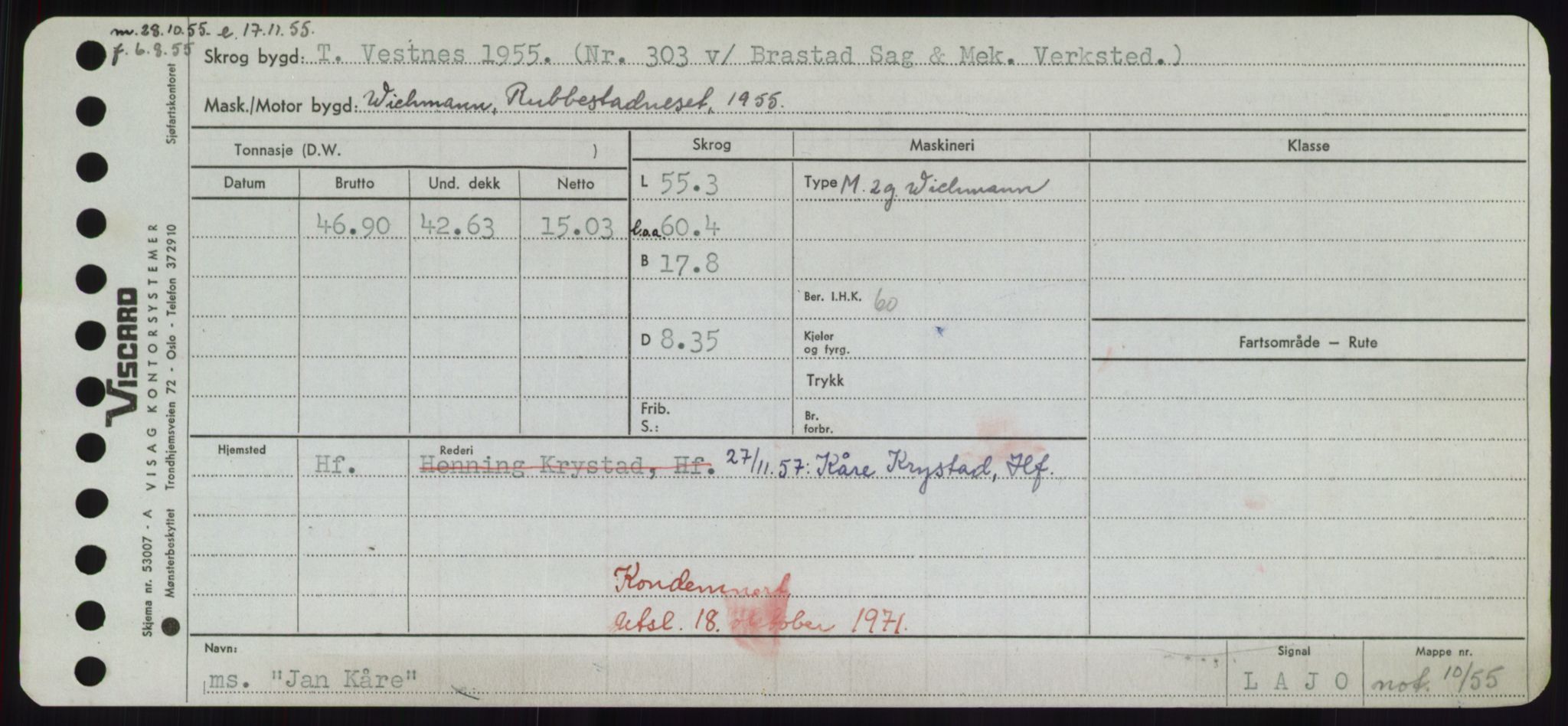 Sjøfartsdirektoratet med forløpere, Skipsmålingen, AV/RA-S-1627/H/Hd/L0019: Fartøy, J, s. 113