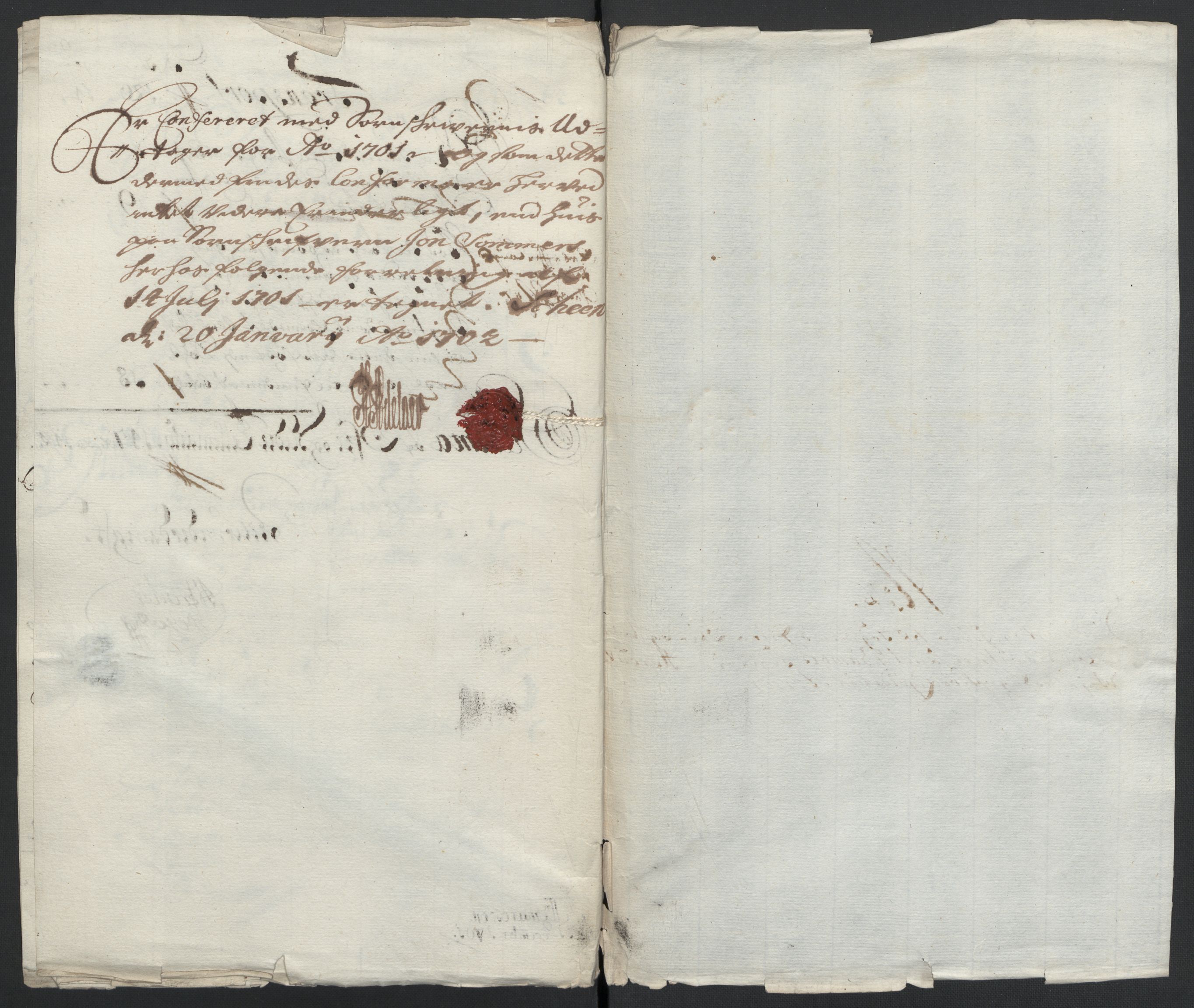 Rentekammeret inntil 1814, Reviderte regnskaper, Fogderegnskap, AV/RA-EA-4092/R36/L2105: Fogderegnskap Øvre og Nedre Telemark og Bamble, 1701, s. 43