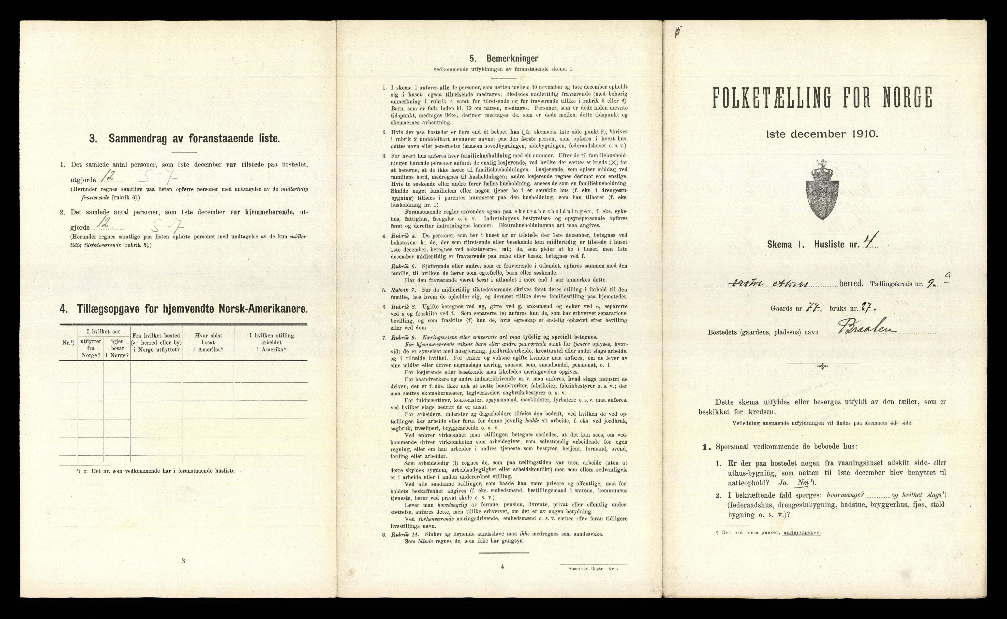 RA, Folketelling 1910 for 0218 Aker herred, 1910, s. 2747