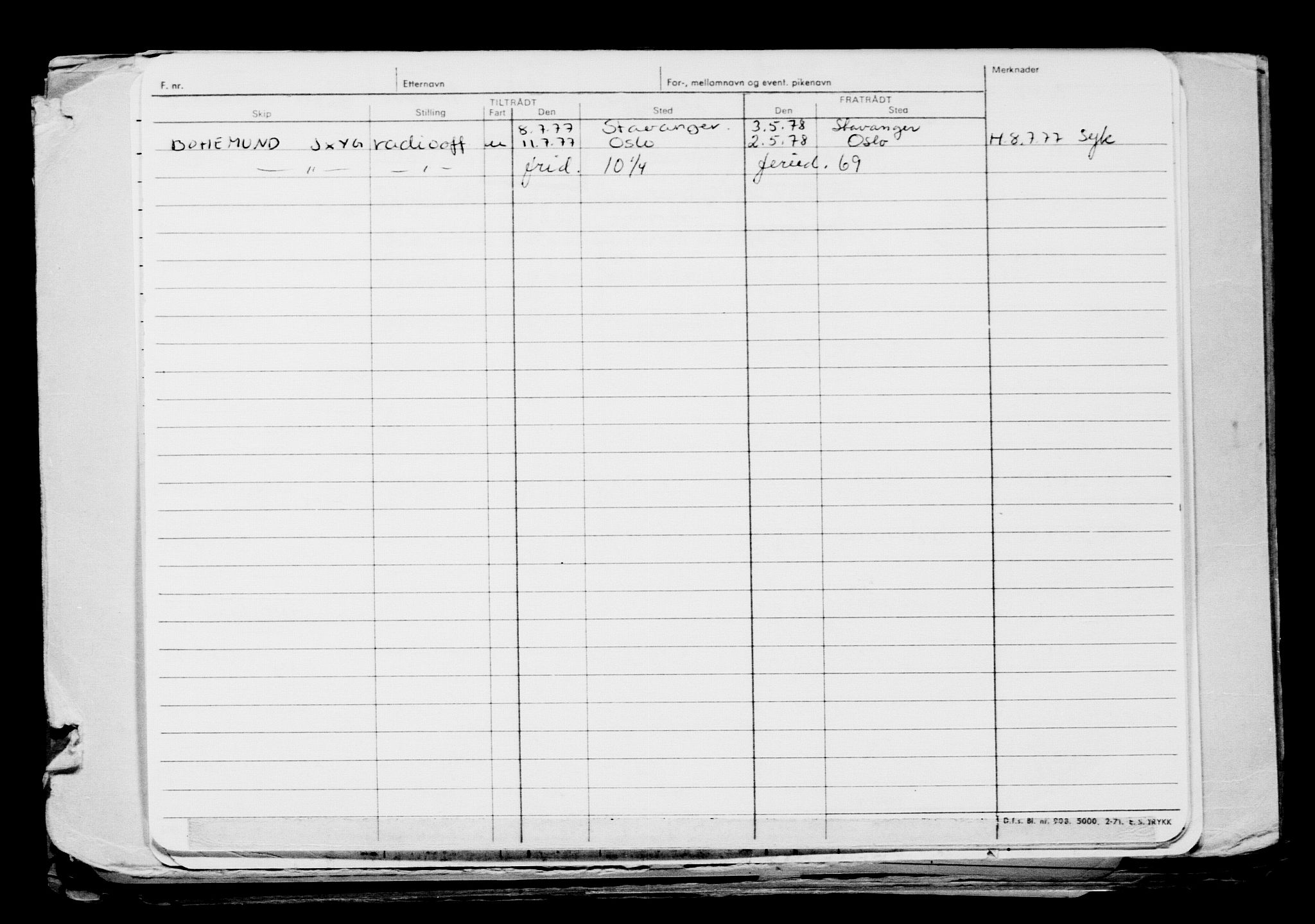 Direktoratet for sjømenn, AV/RA-S-3545/G/Gb/L0159: Hovedkort, 1918, s. 440