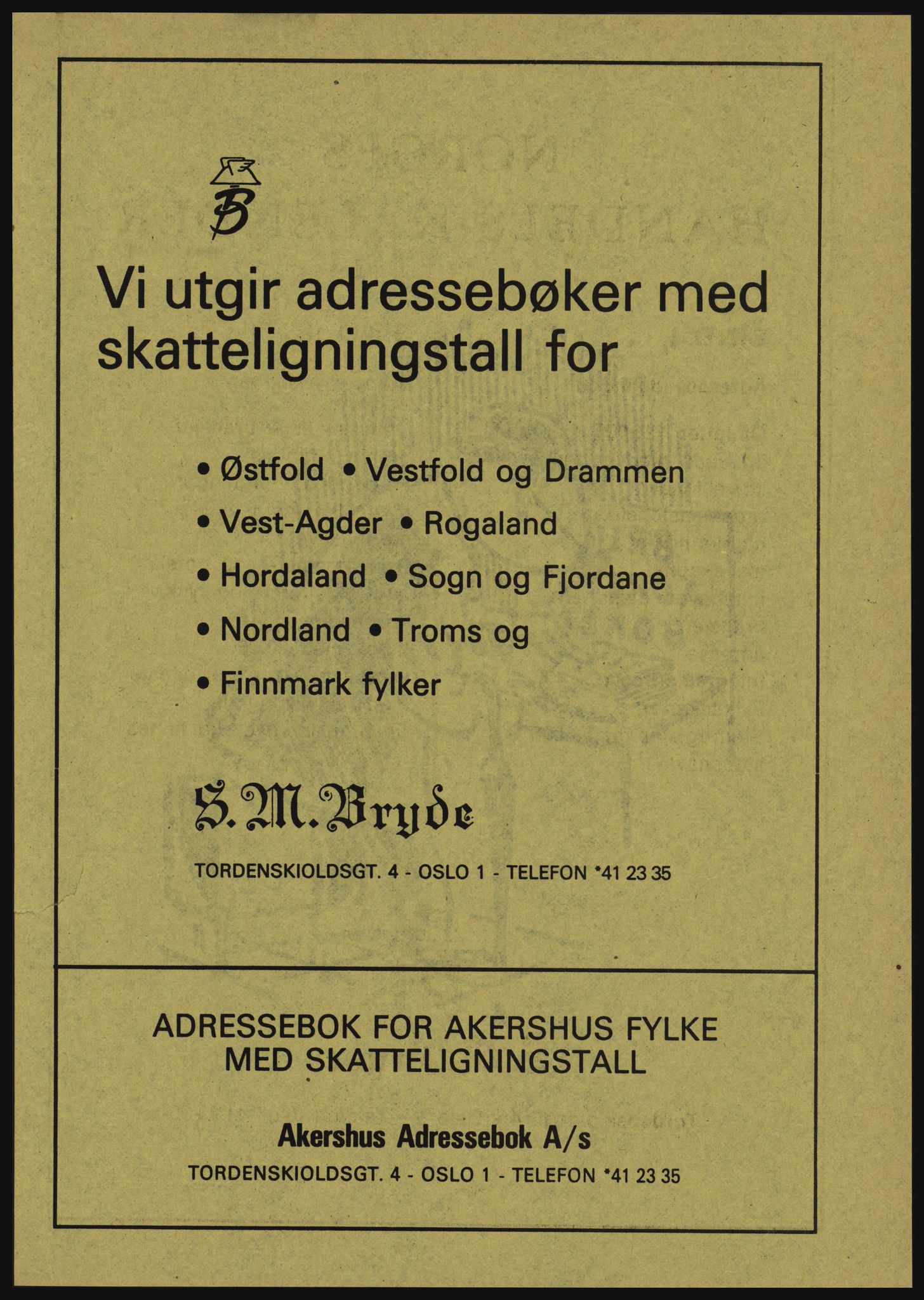 Kristiania/Oslo adressebok, PUBL/-, 1982-1983