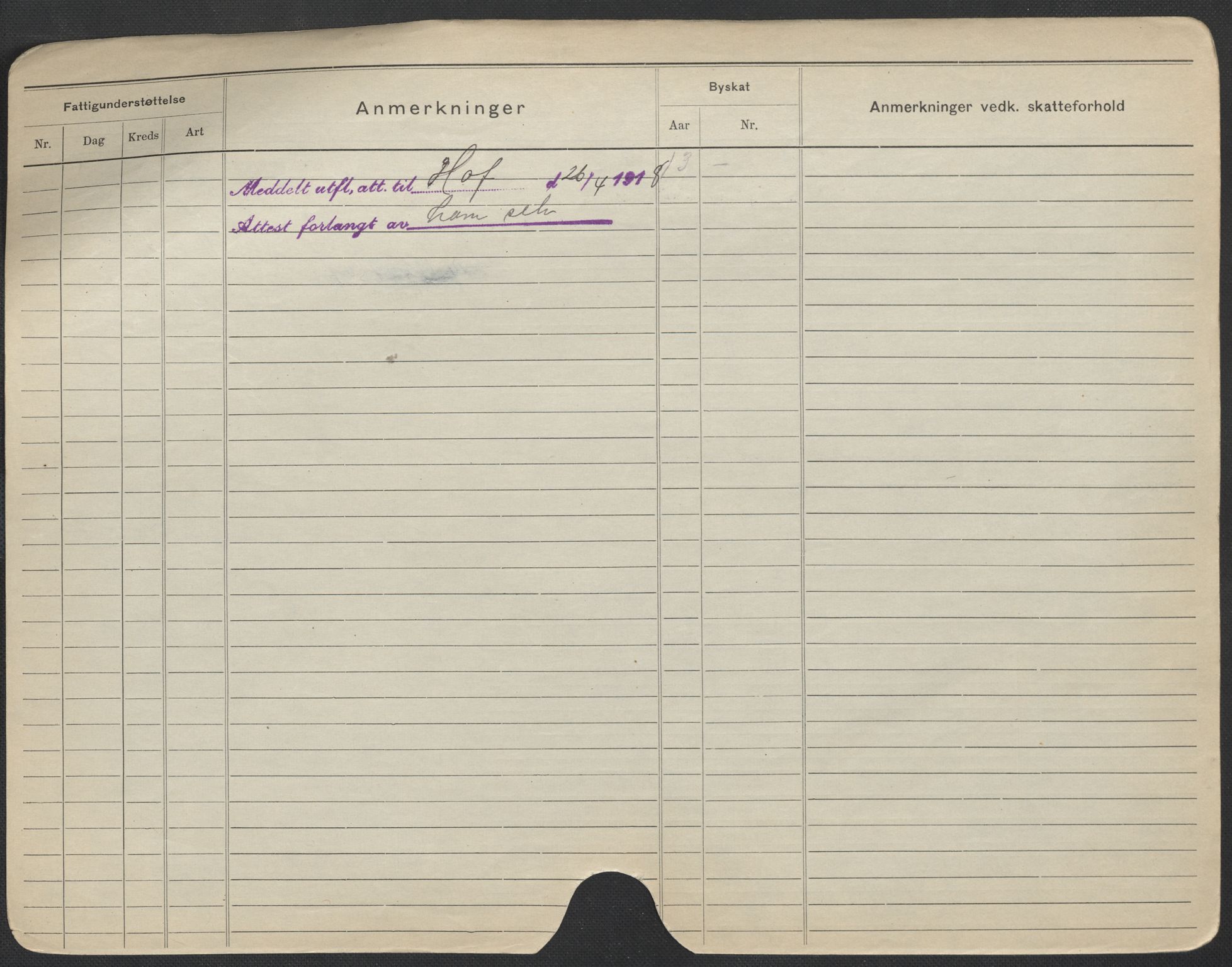 Oslo folkeregister, Registerkort, SAO/A-11715/F/Fa/Fac/L0008: Menn, 1906-1914, s. 501b