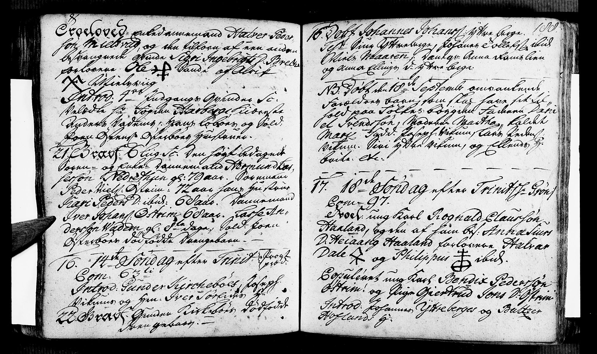 Vik sokneprestembete, SAB/A-81501: Ministerialbok nr. A 2 /3, 1740-1755, s. 188