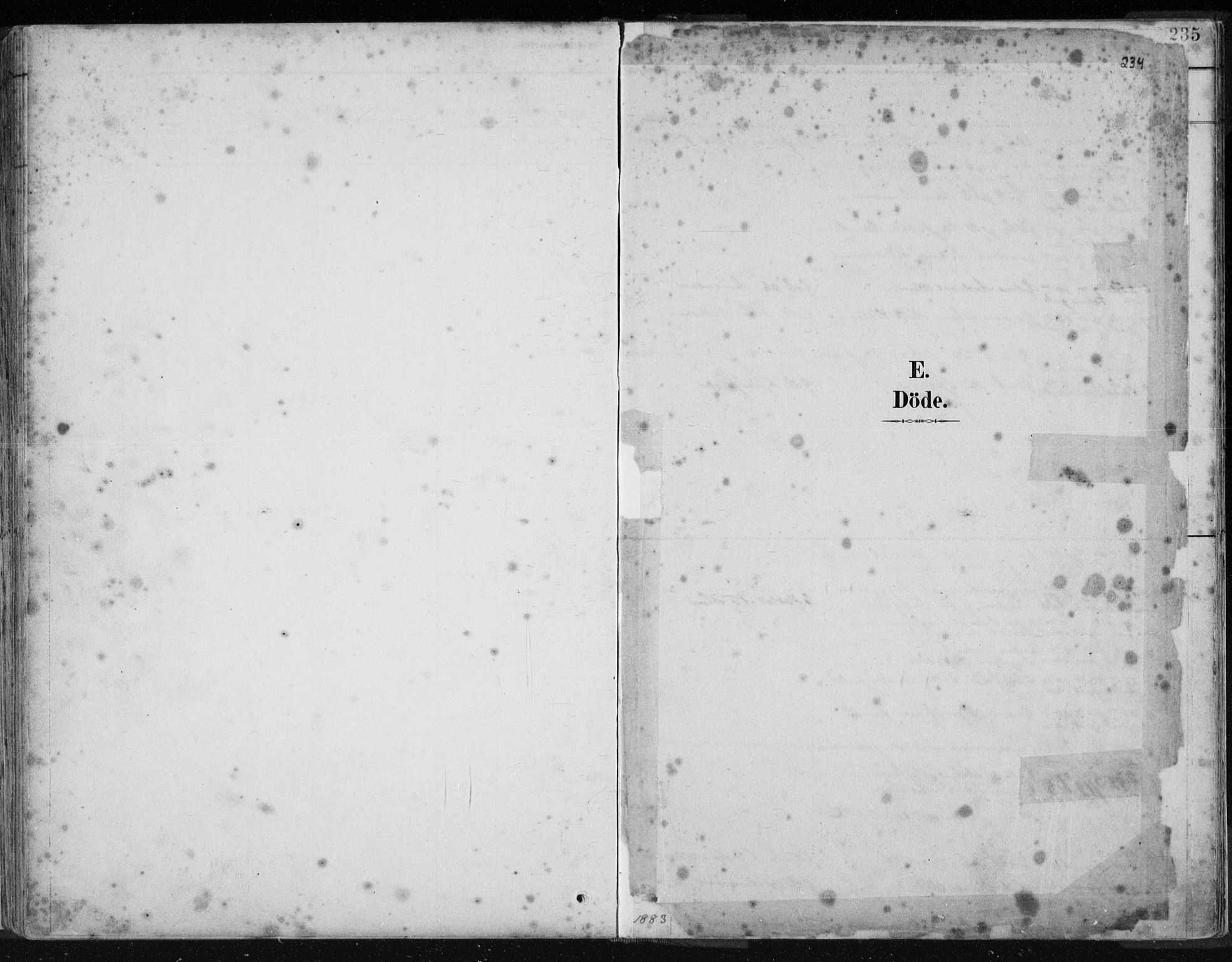 Hægebostad sokneprestkontor, SAK/1111-0024/F/Fb/Fbb/L0003: Klokkerbok nr. B 3, 1887-1937, s. 234