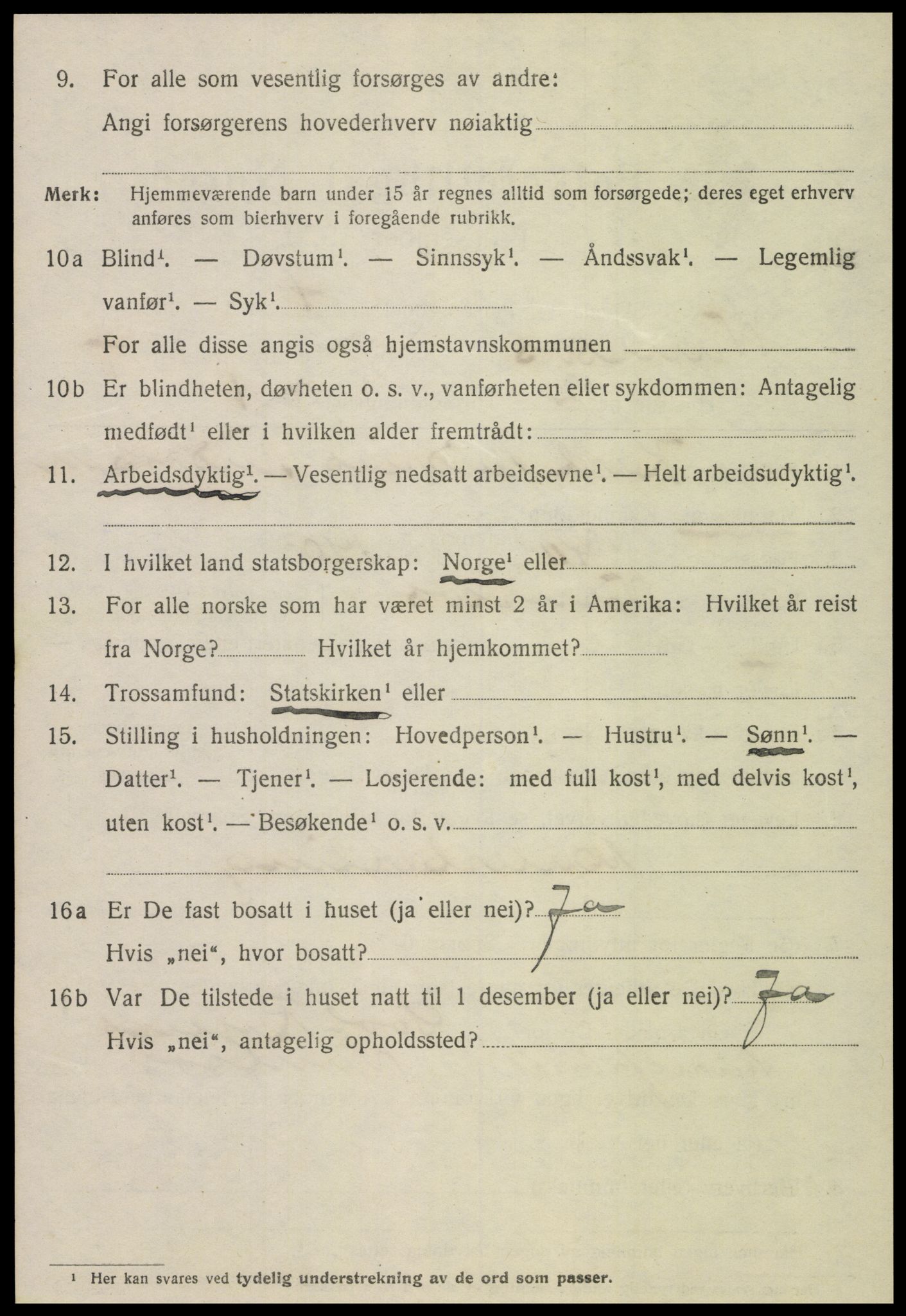 SAT, Folketelling 1920 for 1703 Namsos ladested, 1920, s. 4852