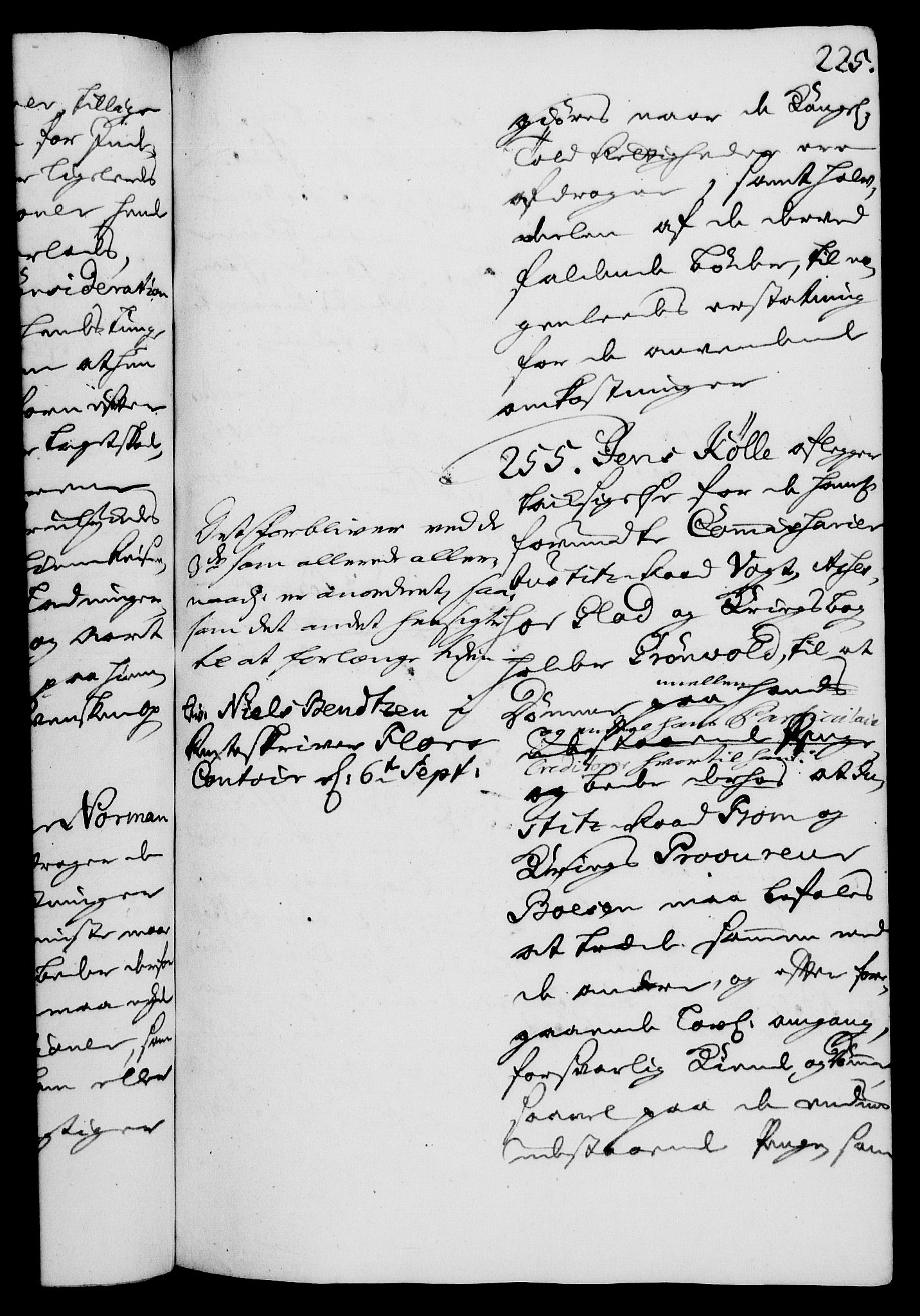 Rentekammeret, Kammerkanselliet, AV/RA-EA-3111/G/Gh/Gha/L0011: Norsk ekstraktmemorialprotokoll (merket RK 53.56), 1729, s. 225