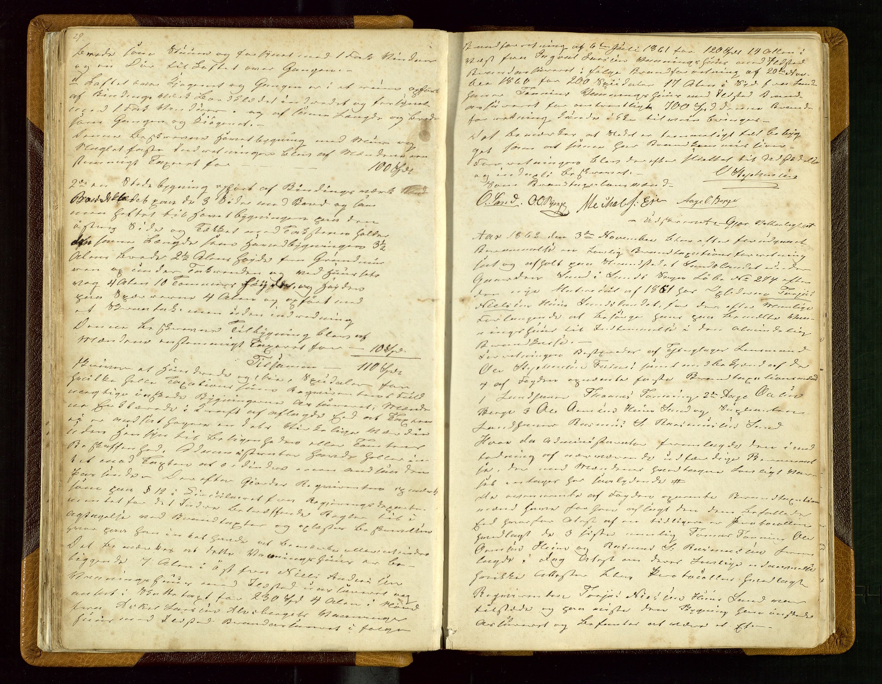 Sand lensmannskontor, AV/SAST-A-100415/Gob/L0001: Branntakstprotokoll, 1860-1879, s. 29